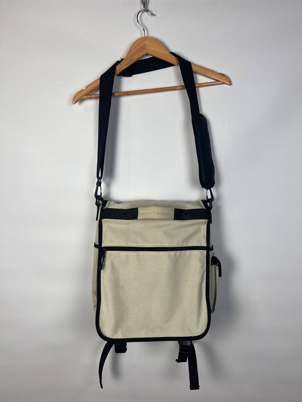 Gap × Vintage Vintage Gorpcore GAP Messenger Backpack Y2K Japanese bag Size ONE SIZE - 5 Thumbnail