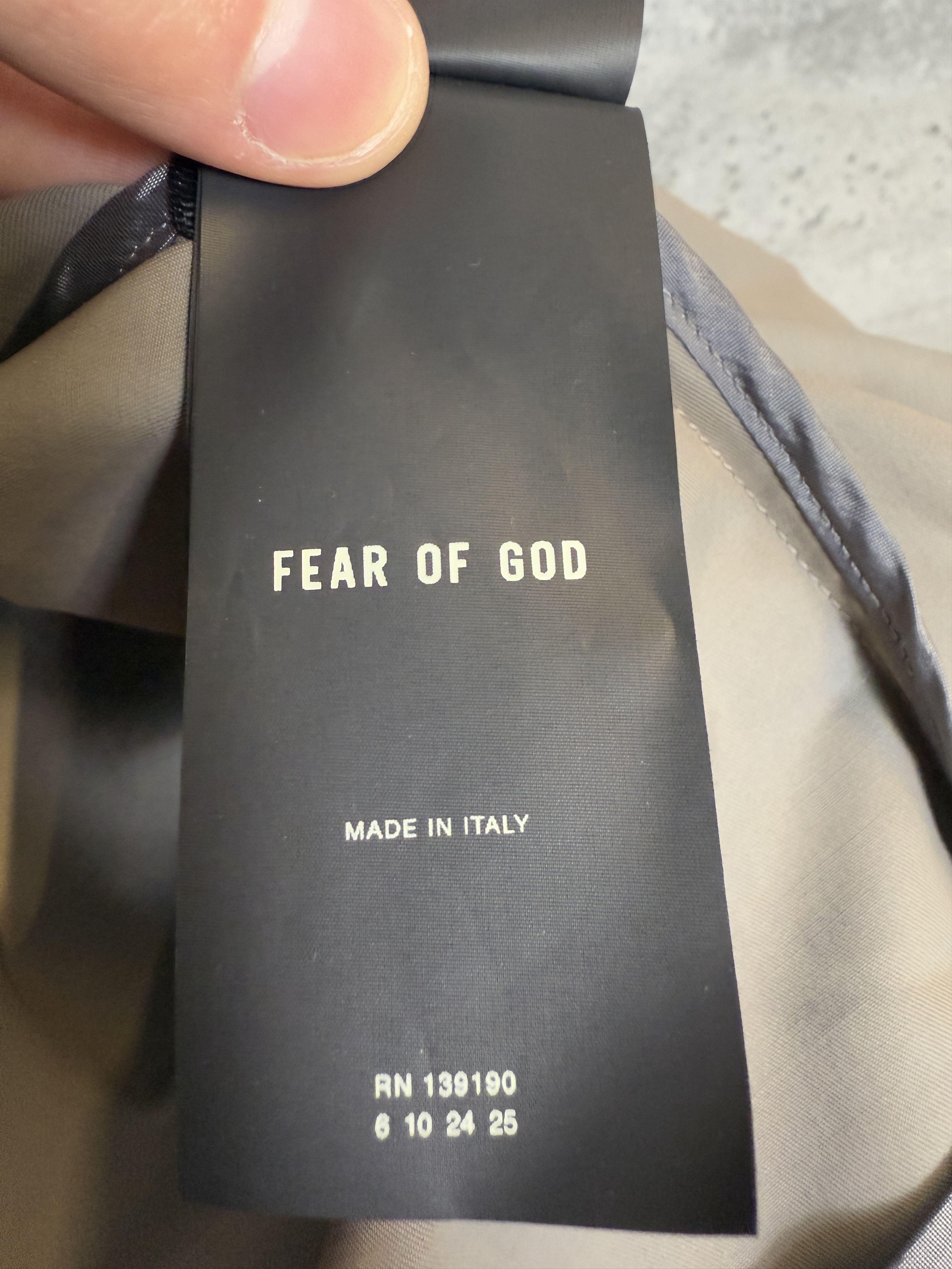 Fear of God $3k Fear of God Eternal Wool Nylon Car Coat Size US M / EU 48-50 / 2 - 7 Thumbnail