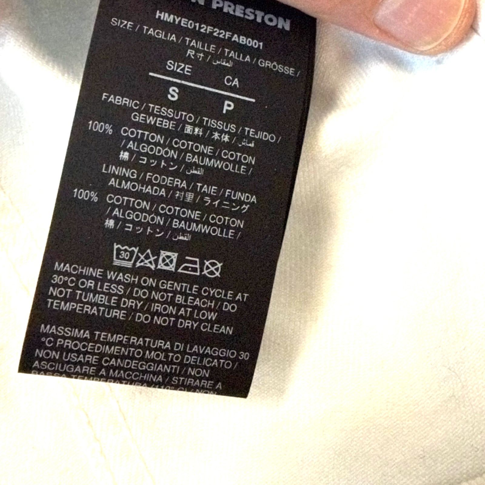 Heron Preston HERON PRESTON: Men's Overdyed Button Up Denim Jacket - S Size US S / EU 44-46 / 1 - 4 Thumbnail