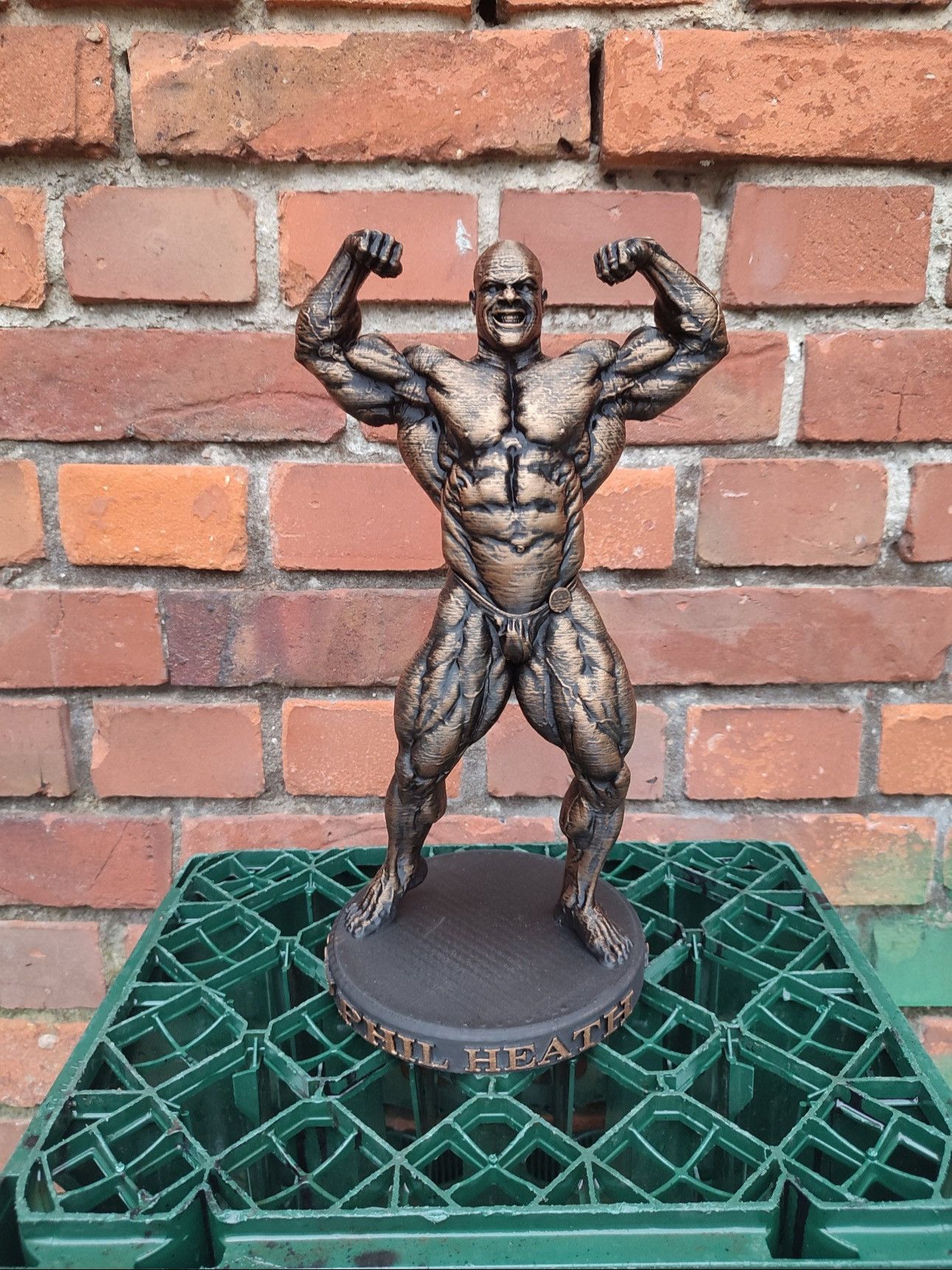 Other Gym statue Phil Heath Mr Olympia Bodybuilding 35cm Size ONE SIZE - 1 Thumbnail