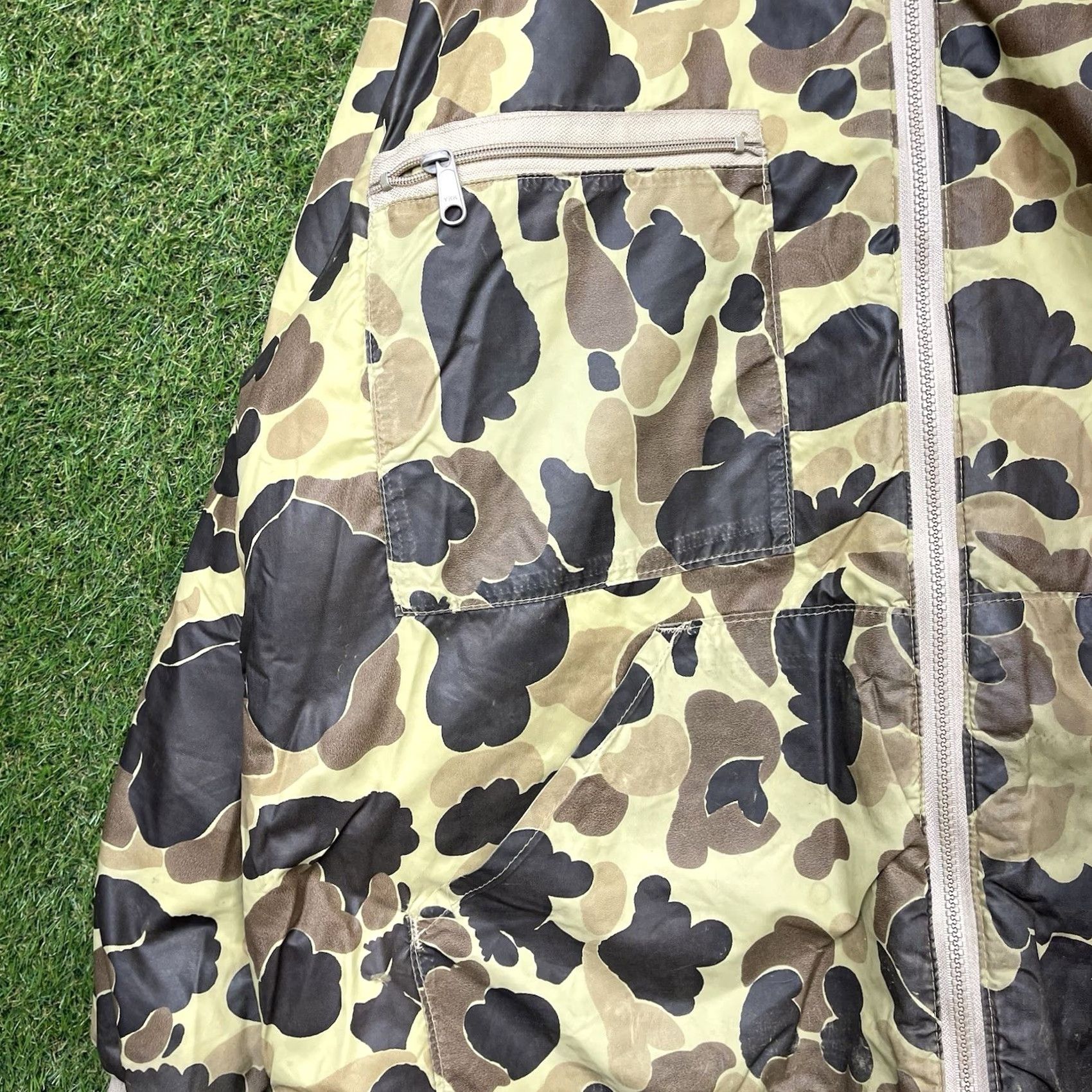 Vintage Columbia Jacket Camouflage Reversible Bomber Jacket Mens XL Brown Camo Nylon Softshell Winter Fall Hunting Size US XL / EU 56 / 4 - 3 Thumbnail