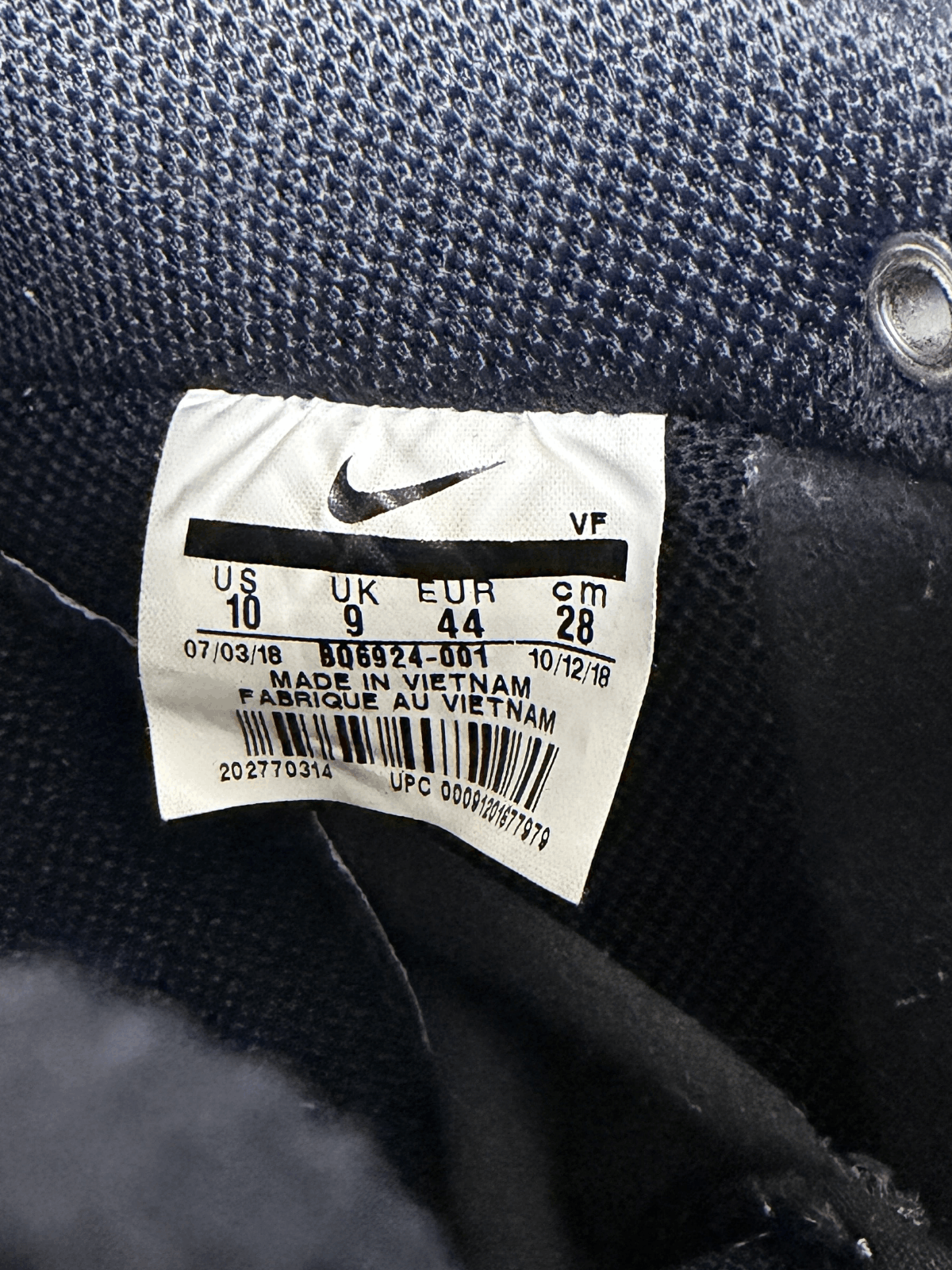 A-COLD-WALL* × Nike A-Cold-Wall* x Nike Air Force 1 Low 'Black' 2018 Size US 10 / EU 43 - 8 Thumbnail