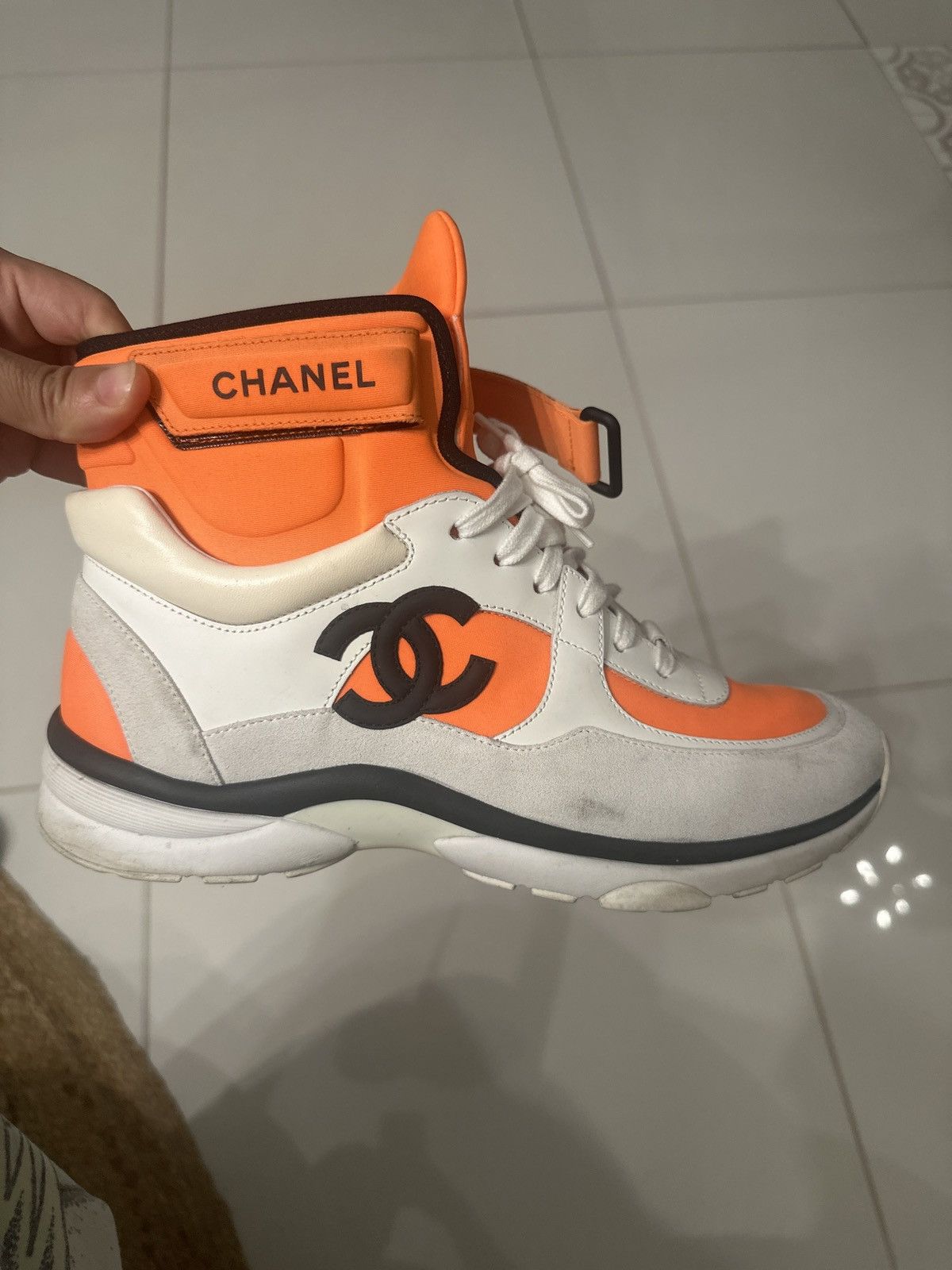 Chanel Chanel Runner High- Top Size US 8 / EU 41 - 5 Thumbnail