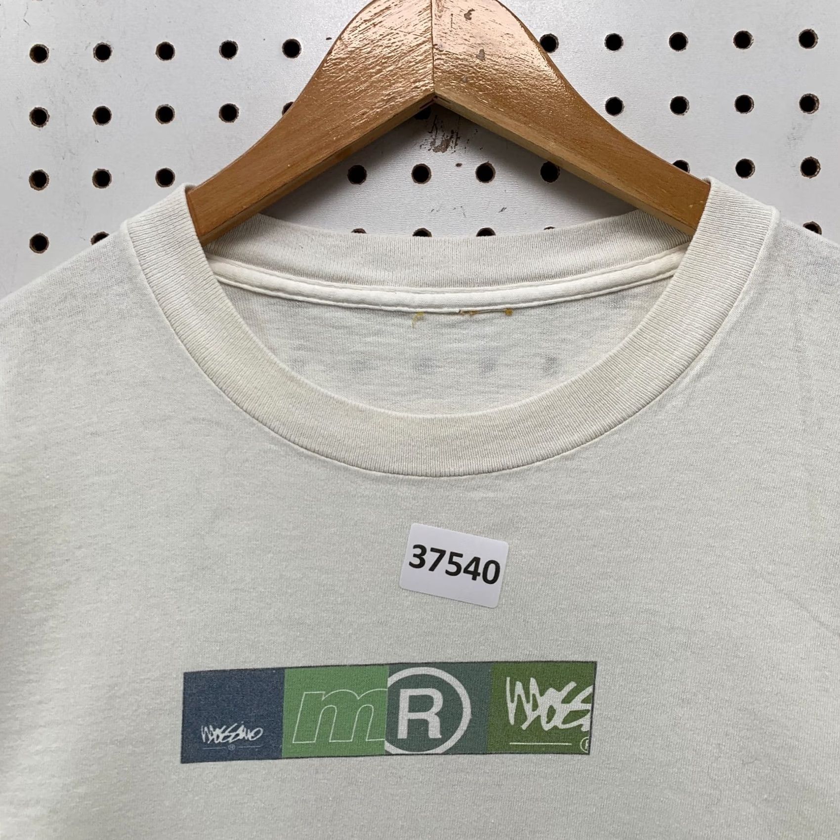 Mossimo VINTAGE 90s Mossimo Shirt Mens 2XL White Surf Skate Box Logo Short Sleeve Size US XXL / EU 58 / 5 - 7 Thumbnail