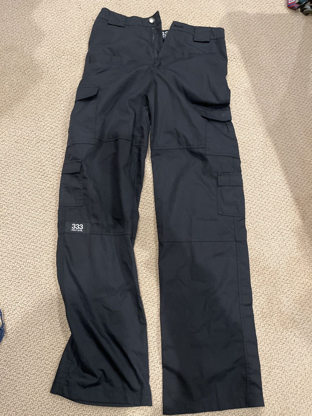 Half Evil Black Half Evil Cargo Pants Size US 30 / EU 46 - 1 Thumbnail