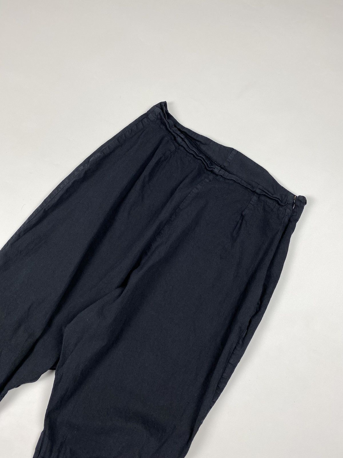 Rundholz Rundholz black label drop crotch avant-garde pants trousers Size 28" / US 6 / IT 42 - 4 Thumbnail