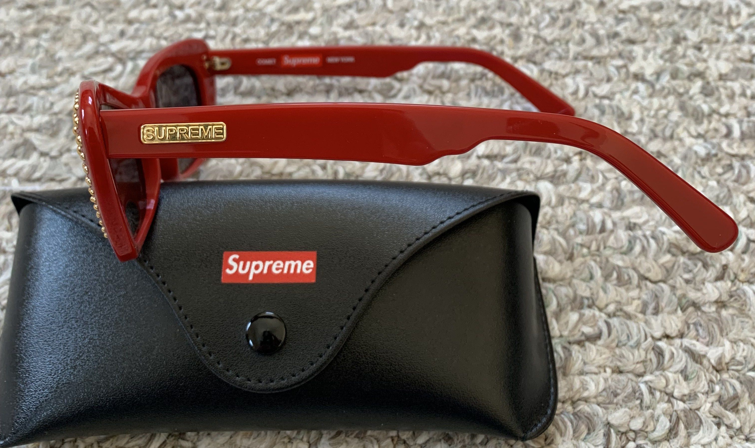 Supreme S/S 2017 Supreme Comet Sunglasses w/case Size ONE SIZE - 5 Thumbnail