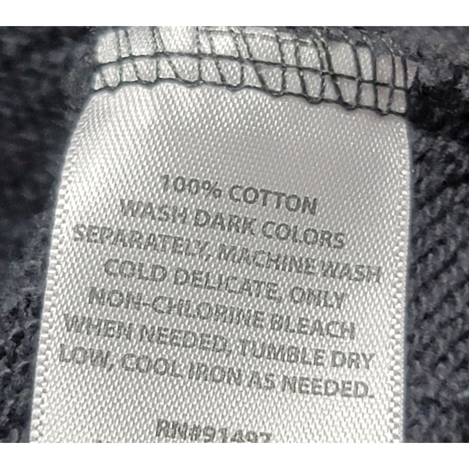 Other Modern Canvas Dark Gray Cropped Hoodie Sweatshirt Small Size S / US 4 / IT 40 - 4 Thumbnail