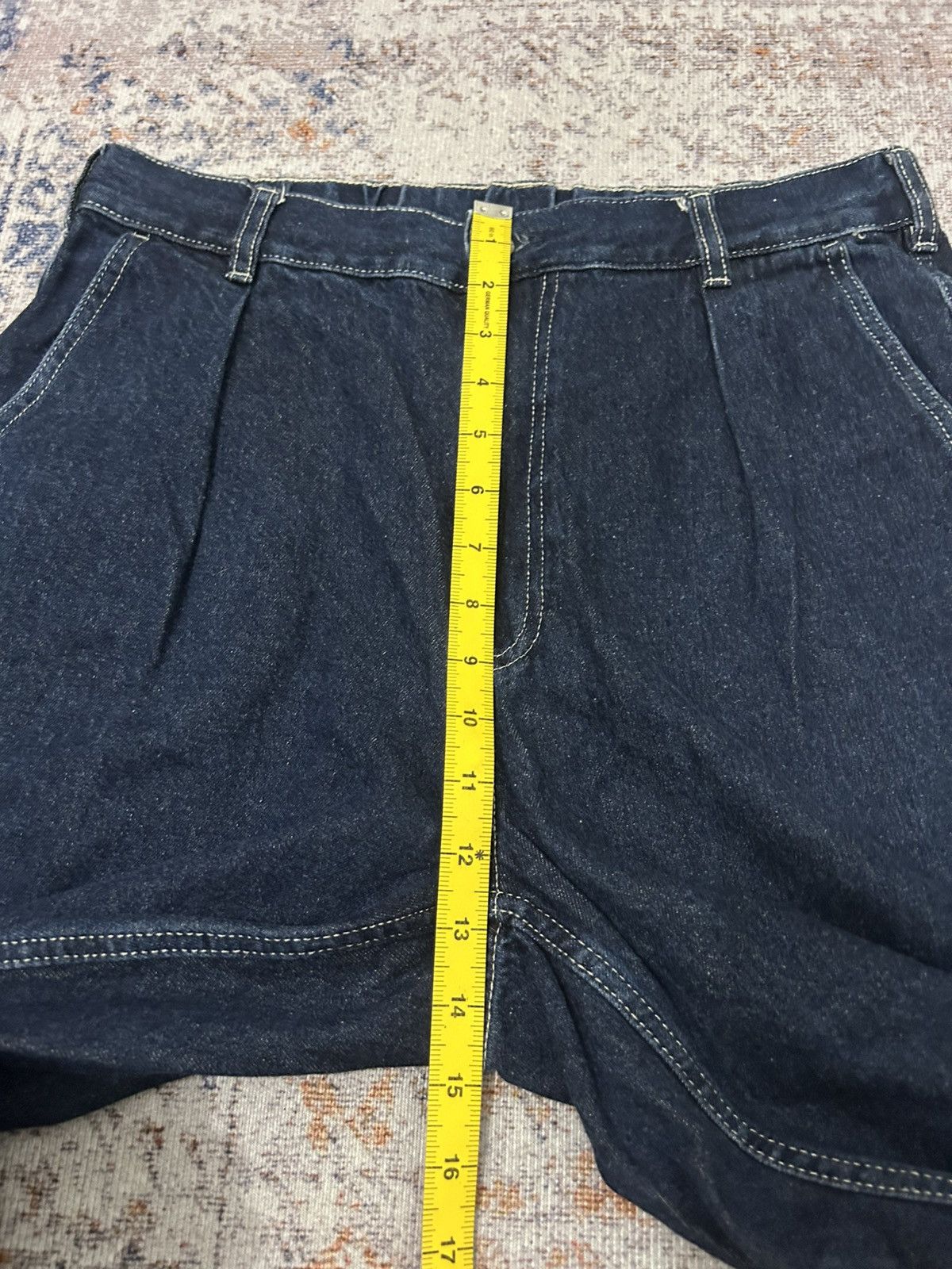GU × Japanese Brand × Yohji Yamamoto Gu japan Wide Leg Baggy Jeans Yohji style Size US 30 / EU 46 - 14 Thumbnail