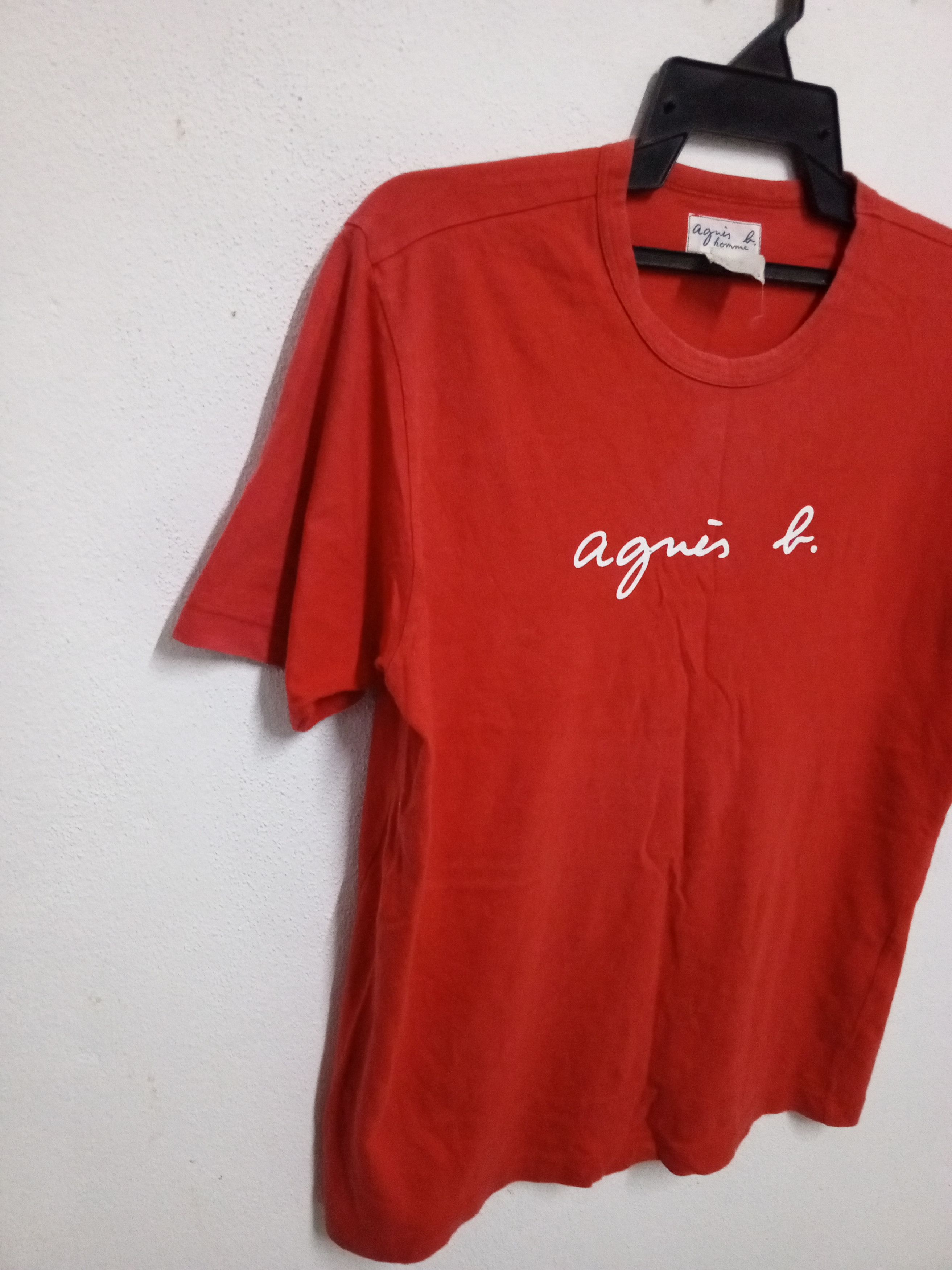 agnes b. Agnes.b red t-shirt Size US M / EU 48-50 / 2 - 2 Thumbnail