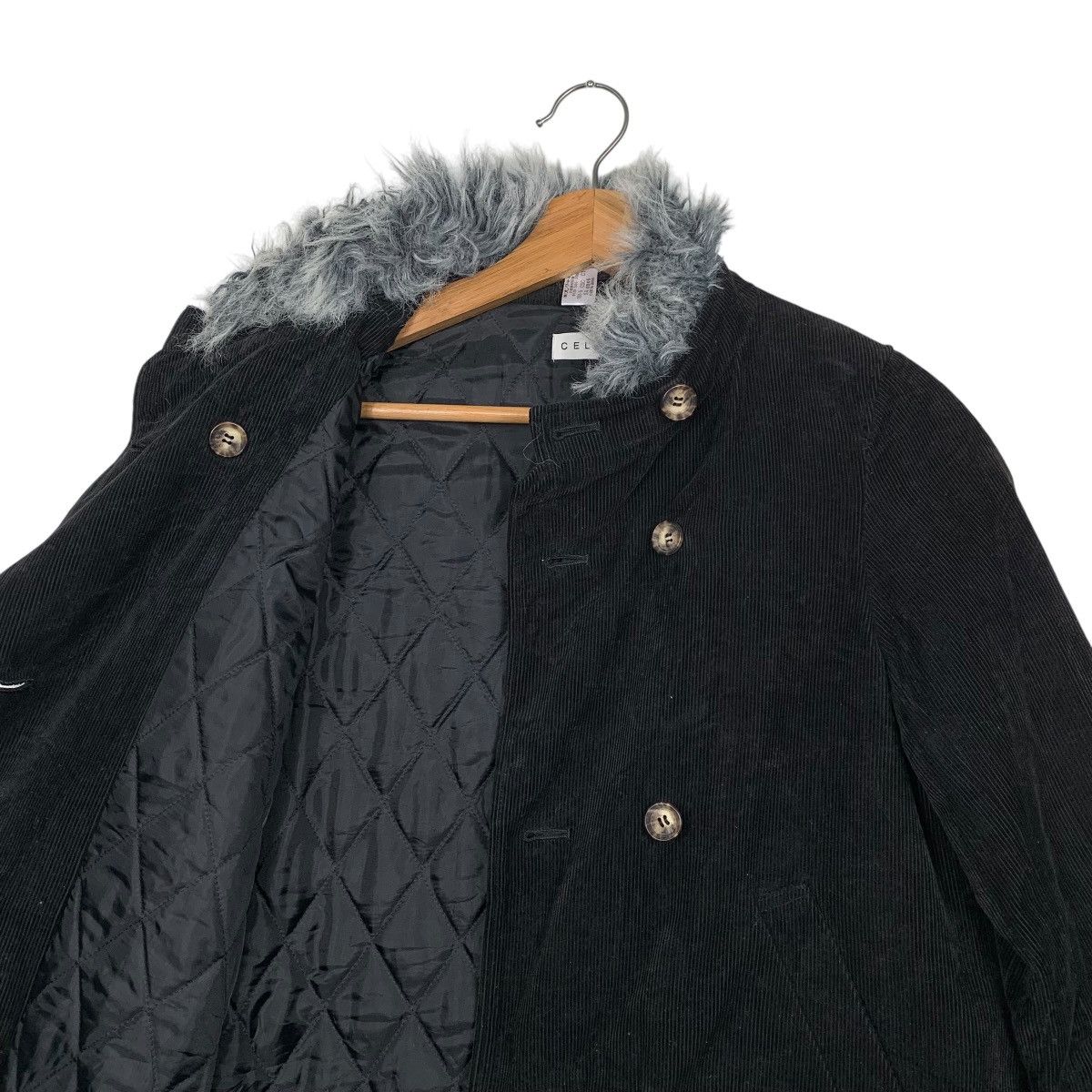 Celine Celine Double Breasted Coat Size XXS / US 00 / IT 34 - 10 Thumbnail