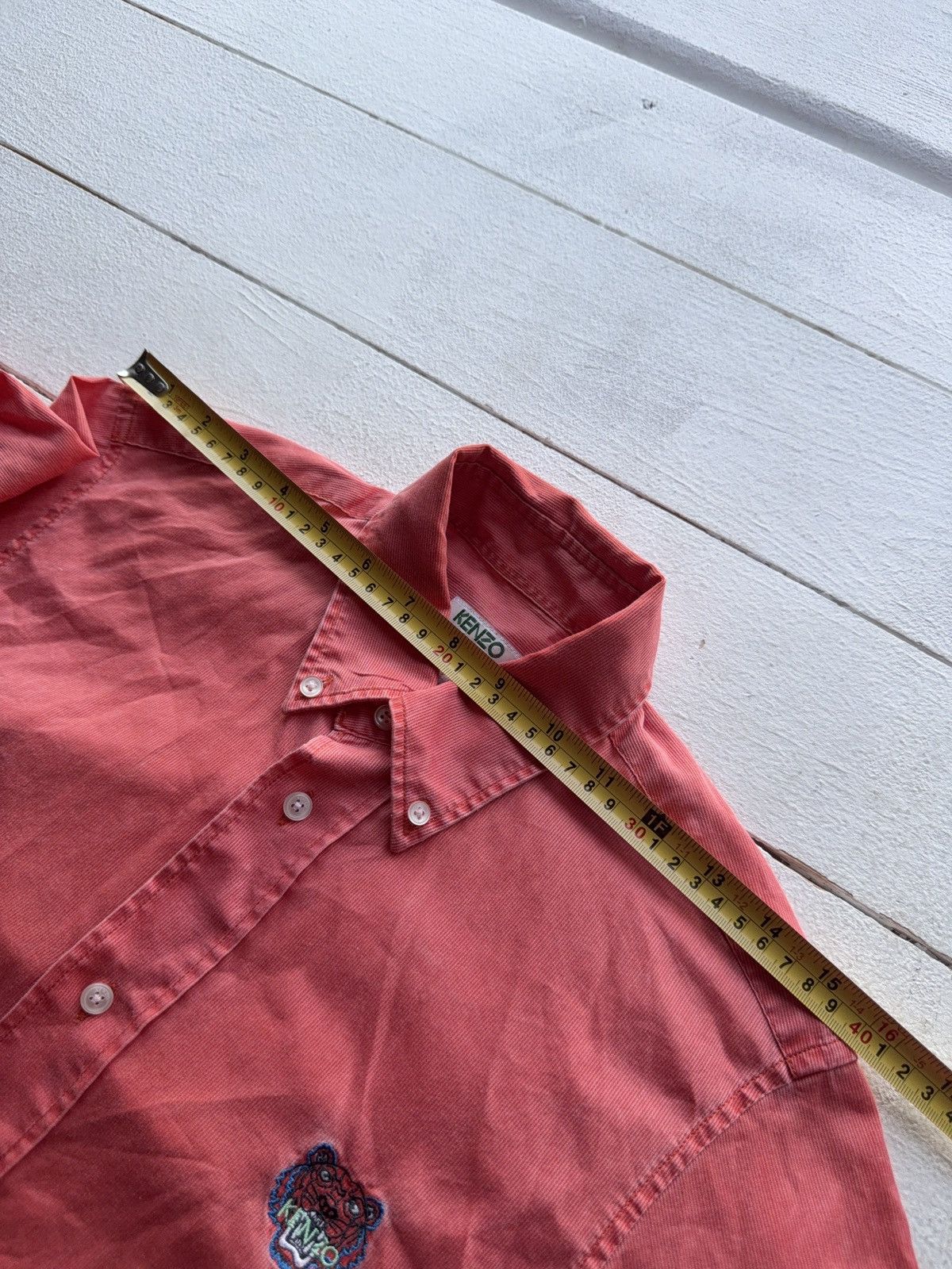 Kenzo Vintage 00s Kenzo Retro Tiger logo Luxury Button down shirt Size US XS / EU 42 / 0 - 13 Thumbnail