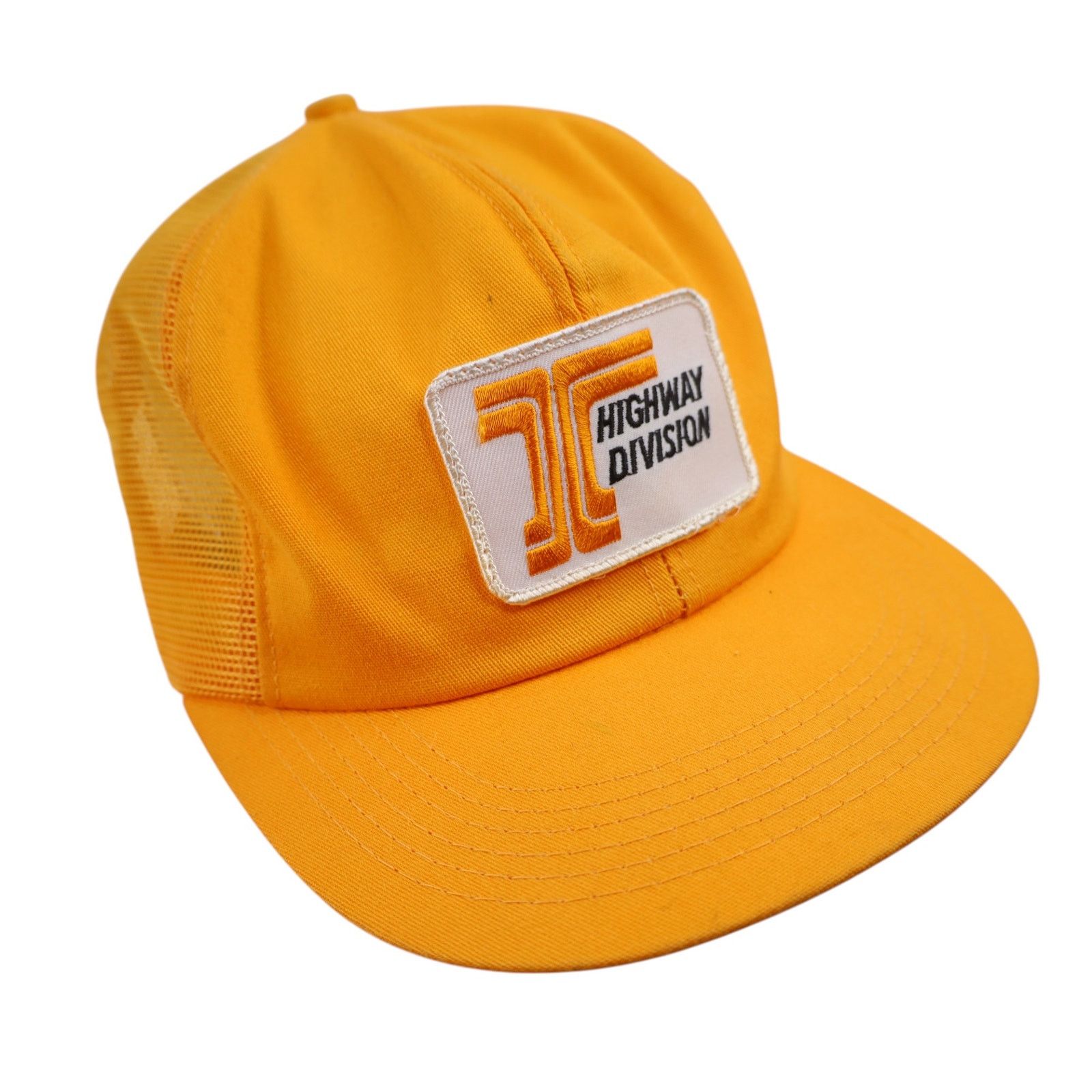 Vintage Vintage Highway Division Patch Mesh Snapback Trucker Hat Size ONE SIZE - 2 Thumbnail