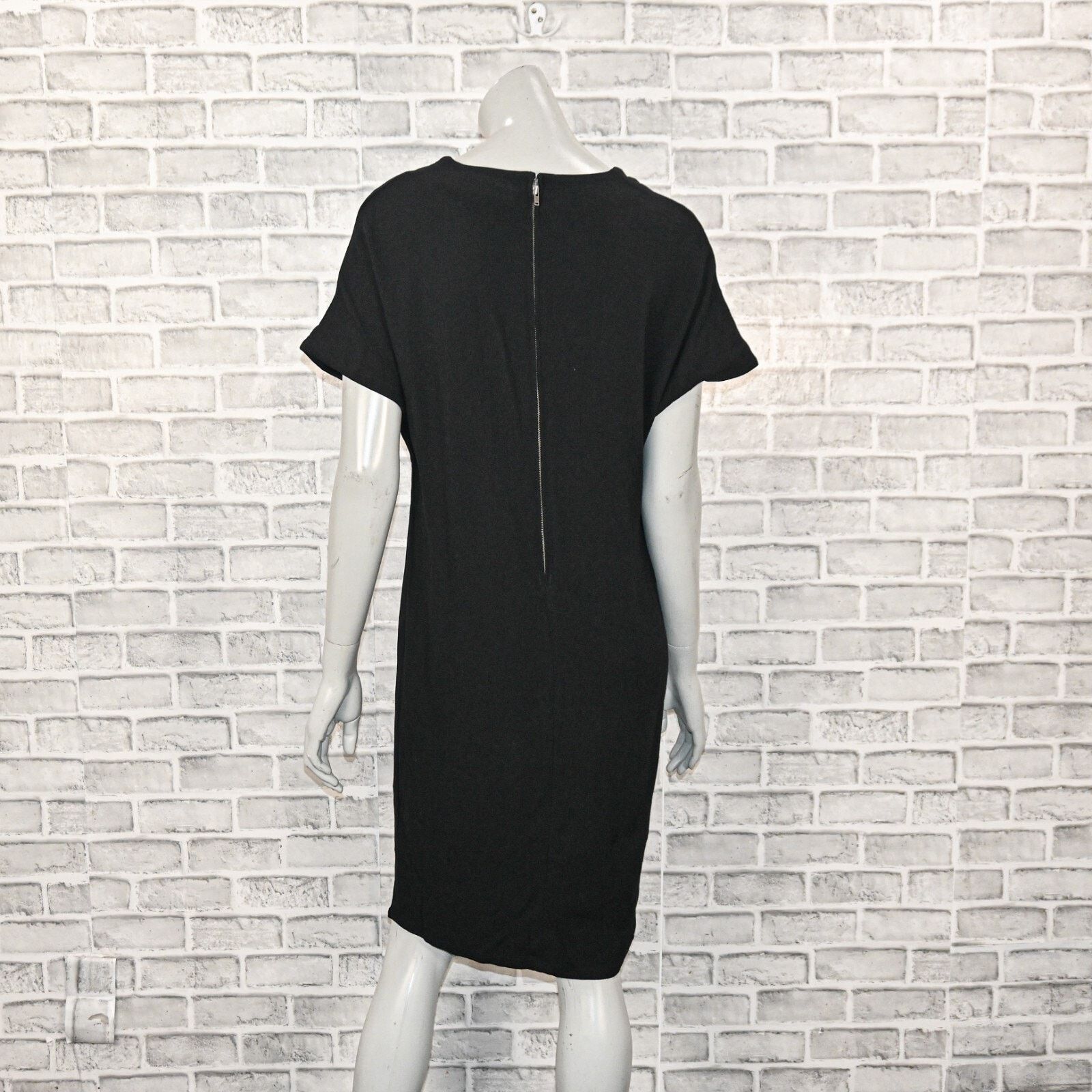Apiece Apart APIECE APART V-neck cap sleeve Dress Black wool blend Size XS / US 0-2 / IT 36-38 - 5 Thumbnail