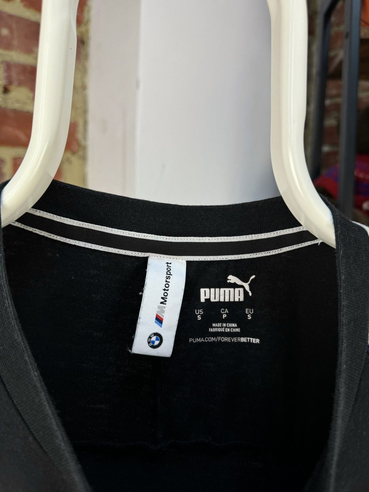 BMW × Puma PUMA BMW Motorsport Black Short Sleeve T-Shirt Size US S / EU 44-46 / 1 - 10 Thumbnail