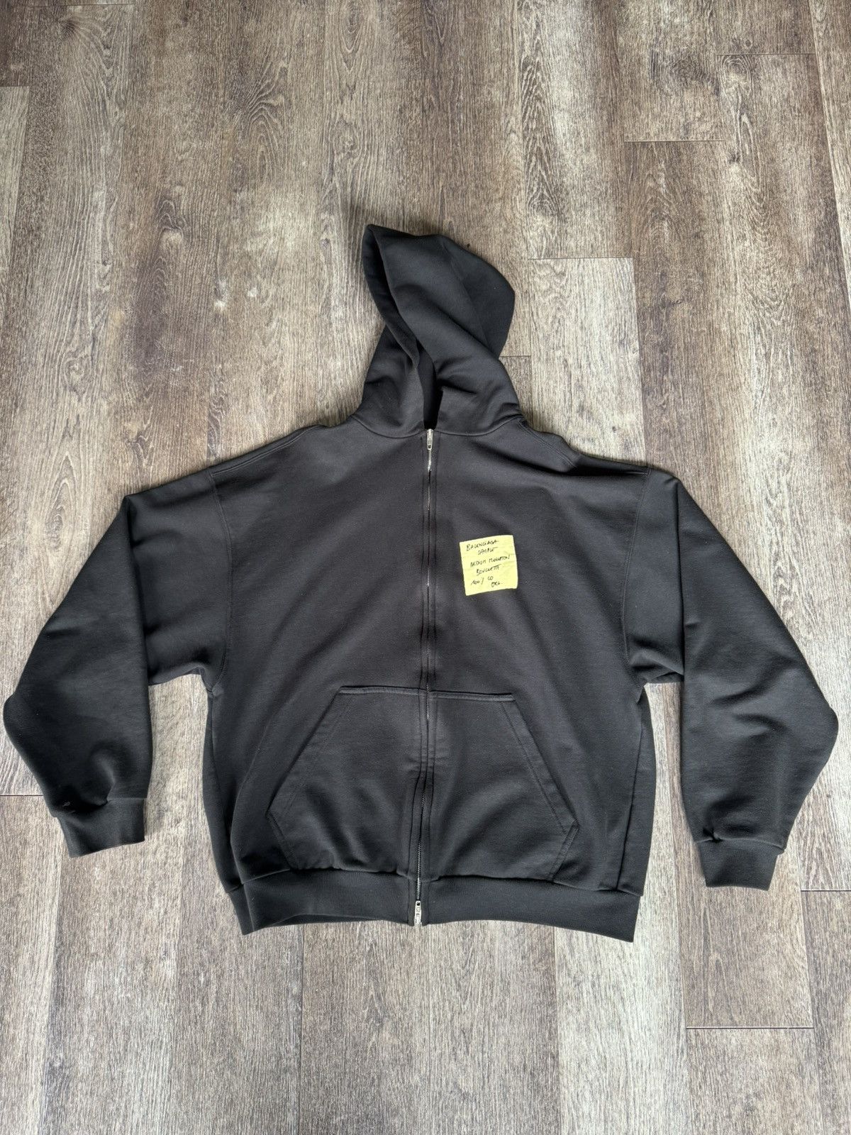 Balenciaga Balenciaga Sticky Note Hoodie Size US S / EU 44-46 / 1 - 1 Thumbnail