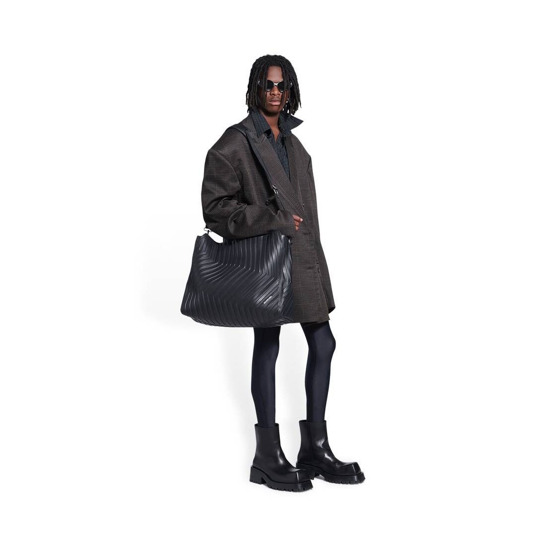 Balenciaga o1la1rc1a0325 Size: OS / Car Large East-West Tote Bag Black Size ONE SIZE - 2 Thumbnail