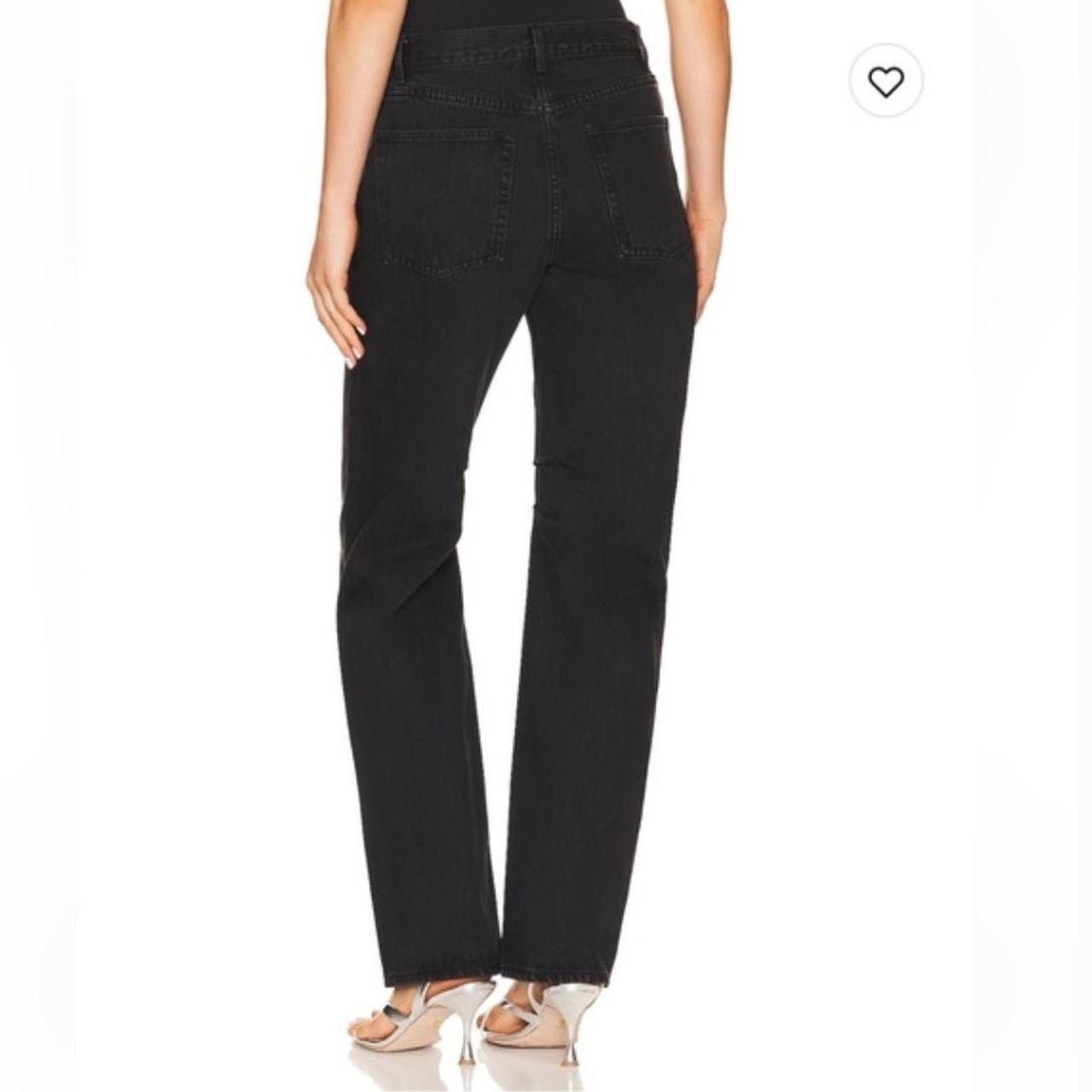 Lovers and Friends revolve lovers and friends low rise black straight leg jeans Size 24" / US 00 / IT 34 - 6 Thumbnail