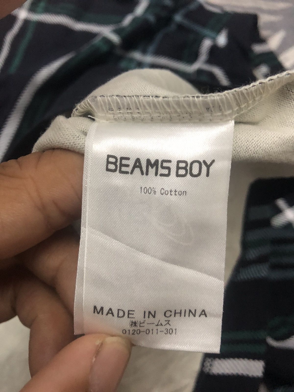 Beams Plus Beams boy t-shirt Size US M / EU 48-50 / 2 - 4 Thumbnail