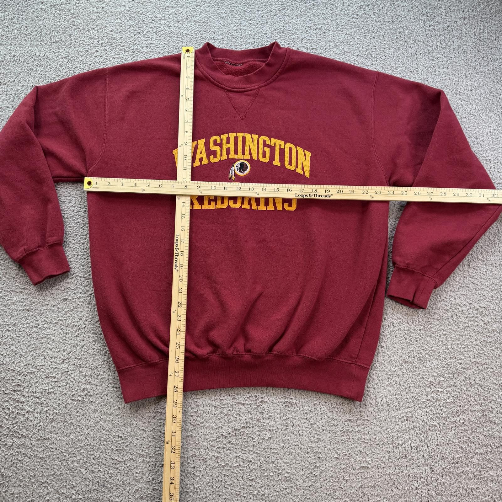 NFL Vintage Washington Redskins Crewneck Sweatshirt Mens XL NFL Size US XL / EU 56 / 4 - 3 Thumbnail