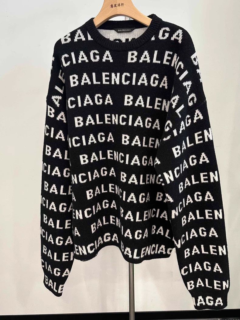 Balenciaga Balenciaga Knitted Sweater Size US S / EU 44-46 / 1 - 1 Thumbnail