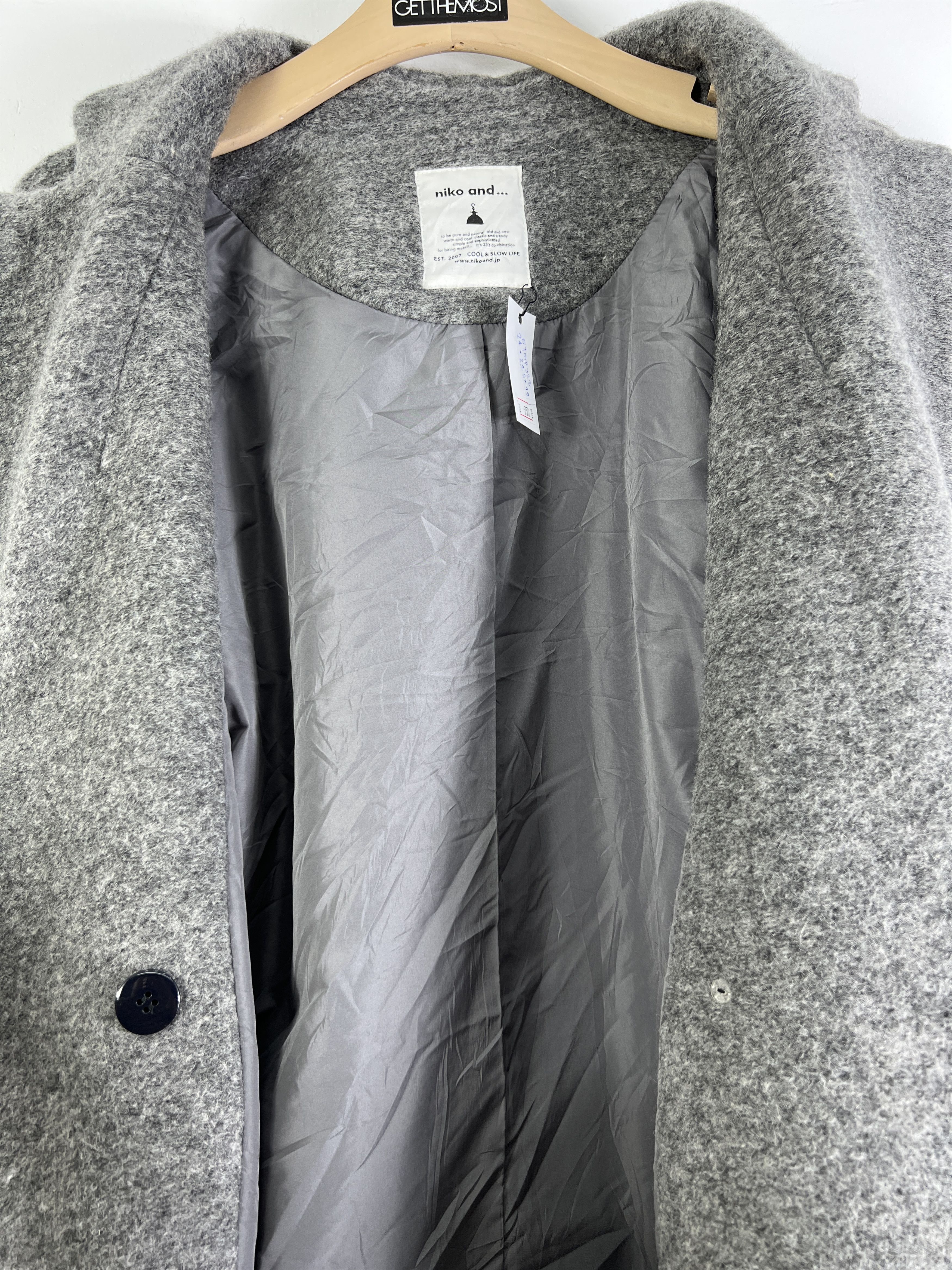 Japanese Brand Niko and... Wool Blazer GTMP323 Size XL / US 12-14 / IT 48-50 - 5 Thumbnail