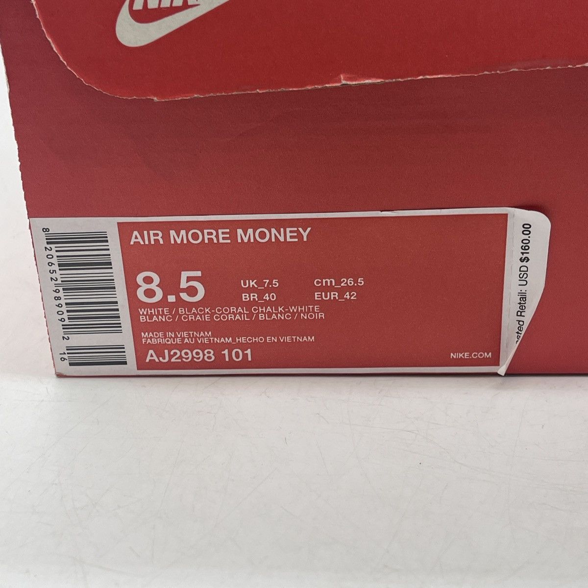 Nike Air more money piggy bank Size US 8.5 / EU 41-42 - 9 Thumbnail