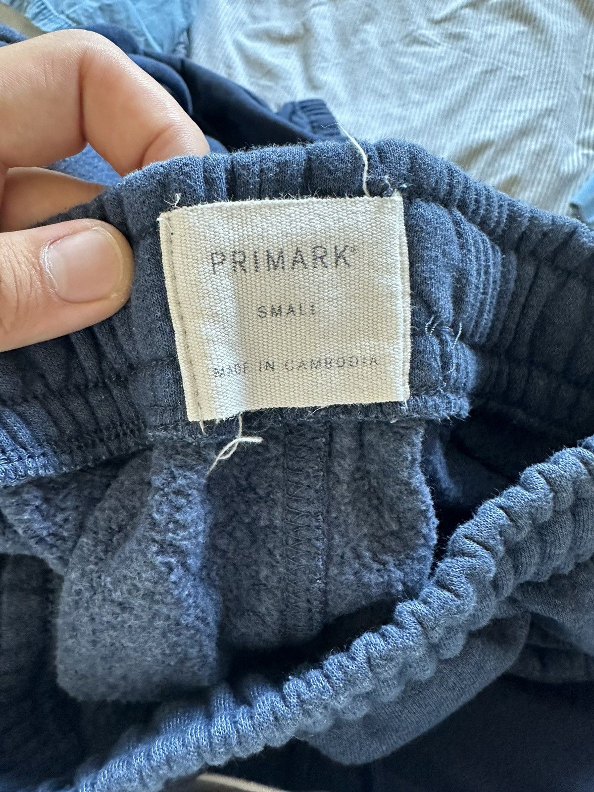 Designer × Vintage Navy Blue Sweatpants Size US 30 / EU 46 - 2 Thumbnail