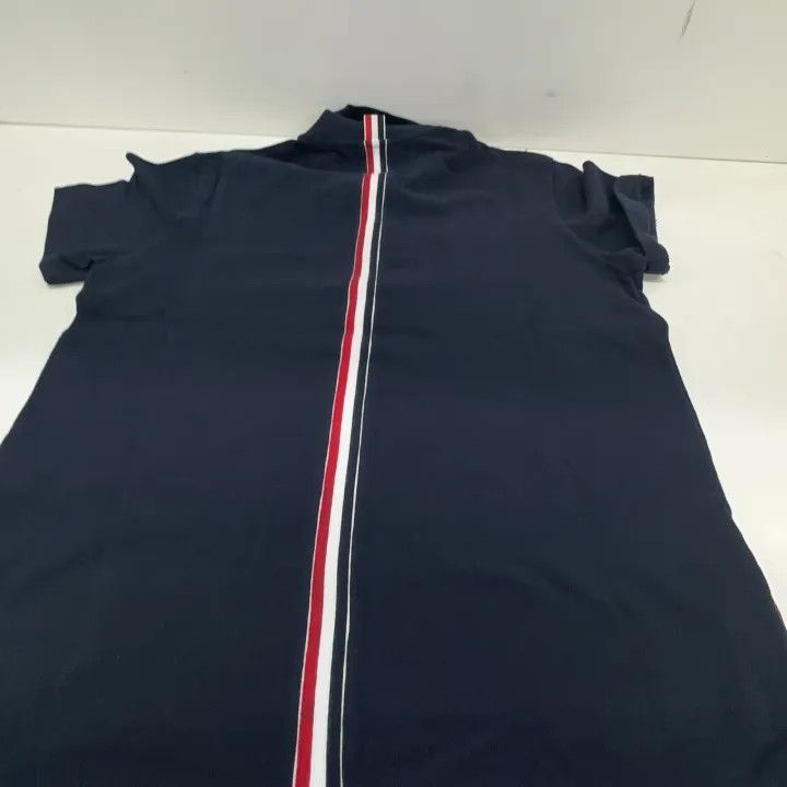 Thom Browne Thom Browne Short Sleeve Polo Shirt in Navy -2507 Size US M / EU 48-50 / 2 - 6 Thumbnail