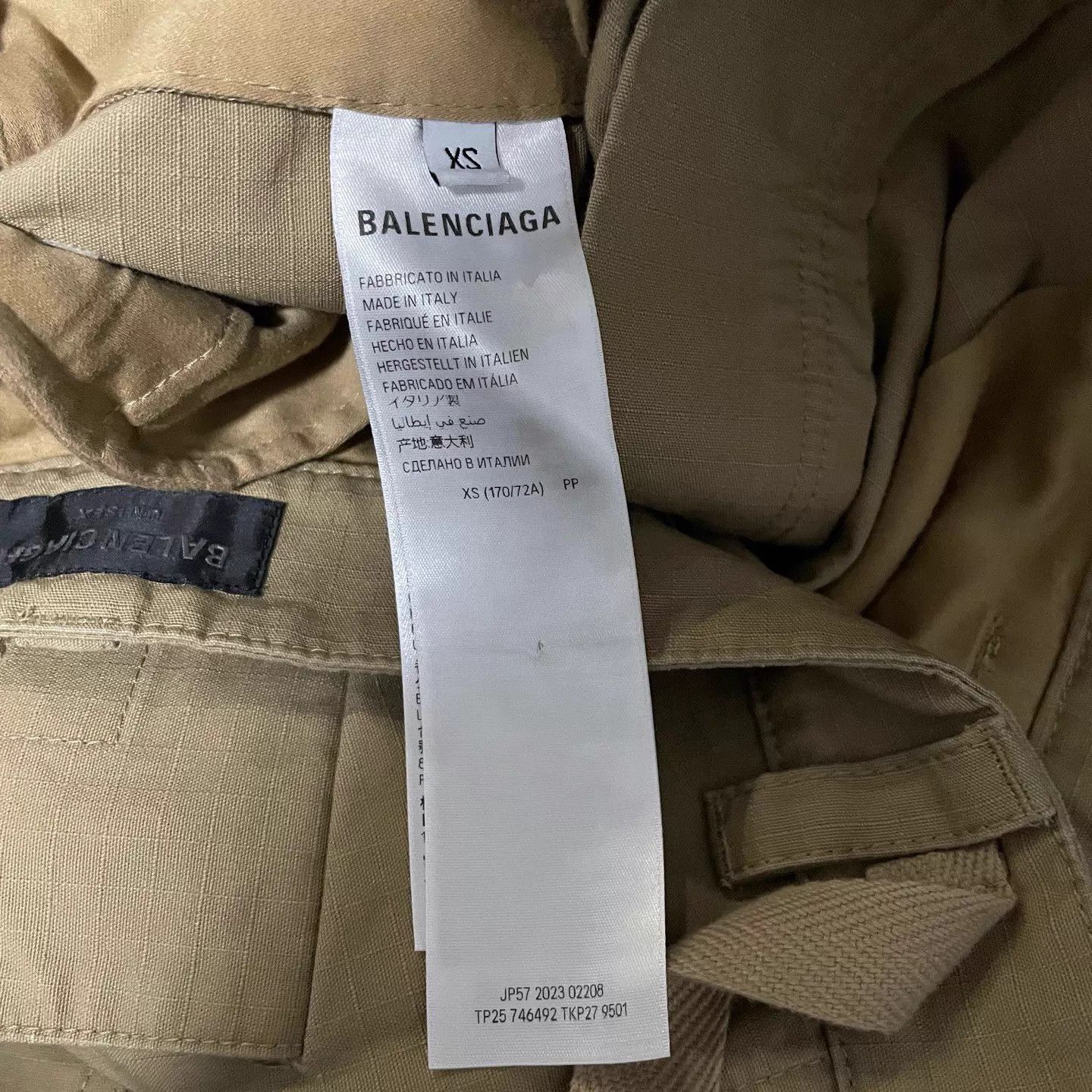 Balenciaga Balenciaga 24SS Colorblock Work Jeans 91yxng XS New Size US 27 - 5 Thumbnail