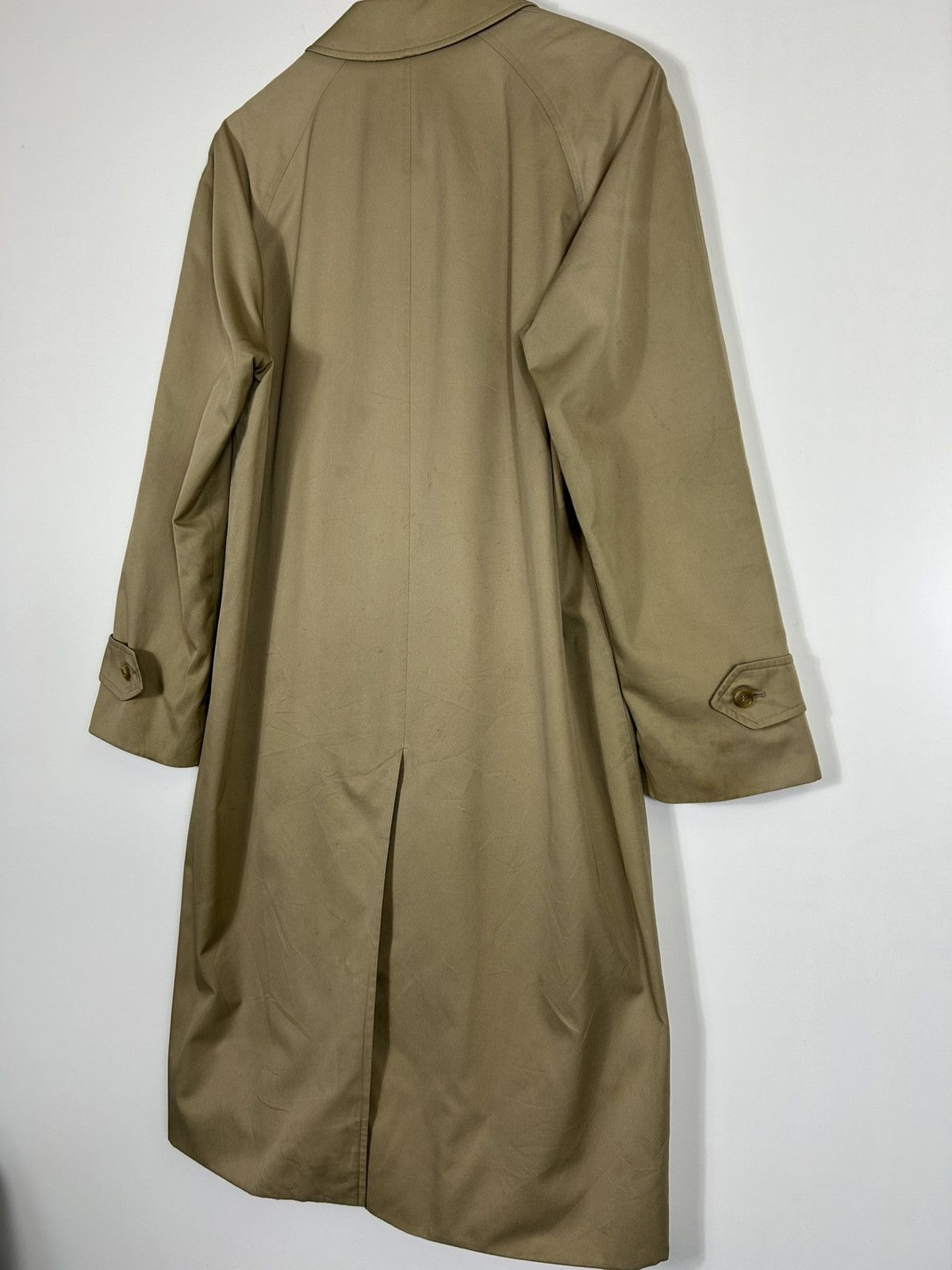 Burberry ⚡️Vintage Burberrys London Button Long Coat Jacket Size US M / EU 48-50 / 2 - 17 Thumbnail