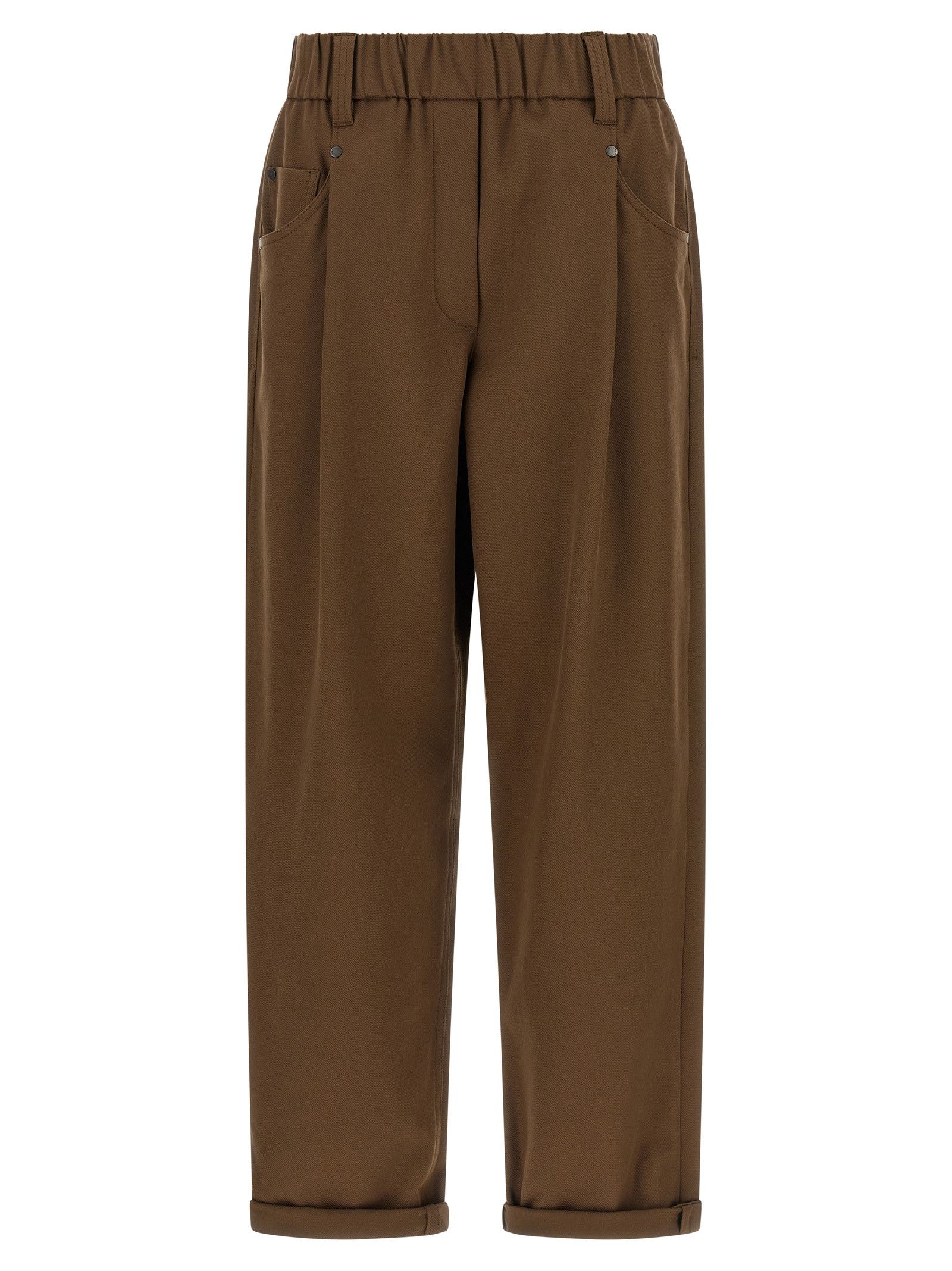Brunello Cucinelli 'Baggy Pull-On' Pants Size 30" / US 8 / IT 44 - 1 Thumbnail