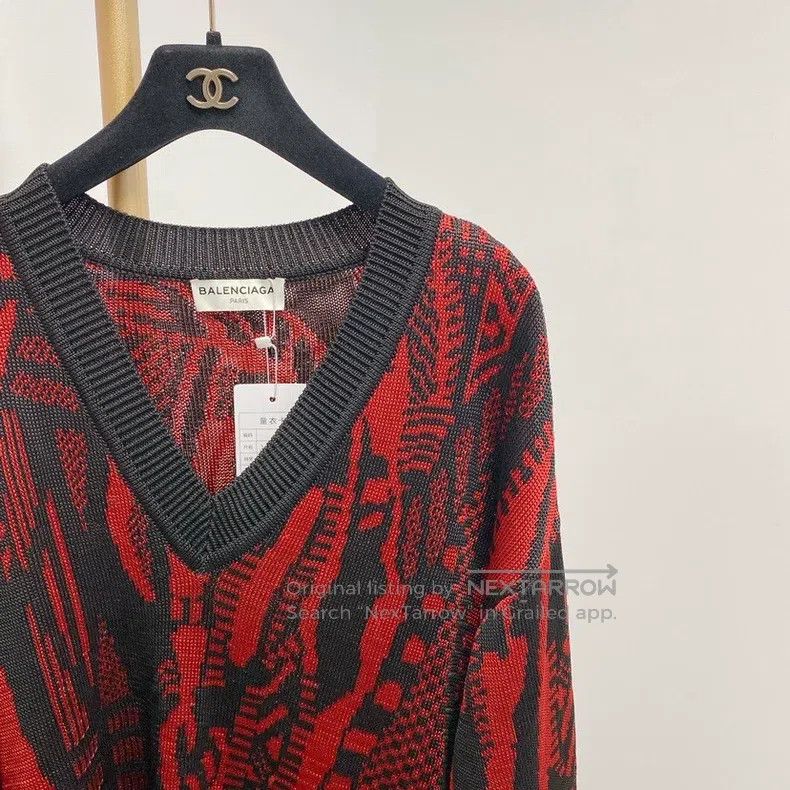 Balenciaga Balenciaga Asymmetrical Knit Top Size XXS / US 00 / IT 34 - 3 Thumbnail
