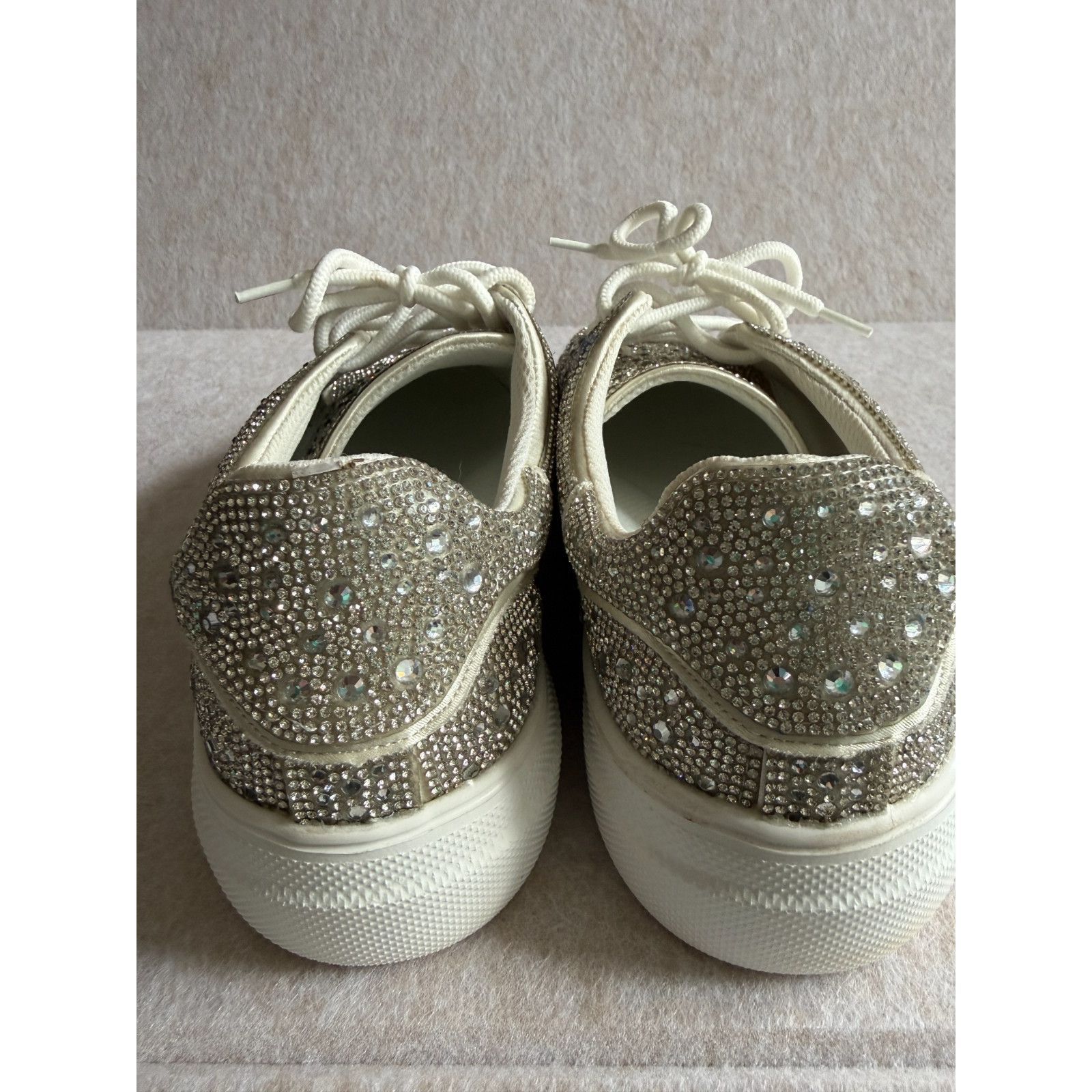 Other Hey Girl By Corkys Rhinestone Sneakers Womens Size 10 Bling Size US 10 / IT 40 - 4 Thumbnail