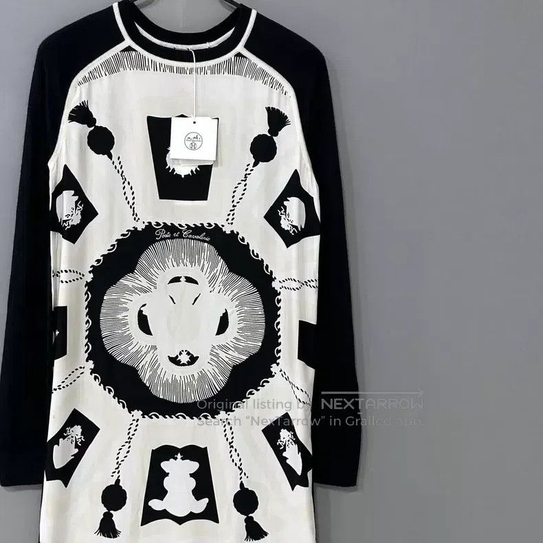 Hermes Hermes Cashmere and Silk Dress Size XS / US 0-2 / IT 36-38 - 2 Thumbnail