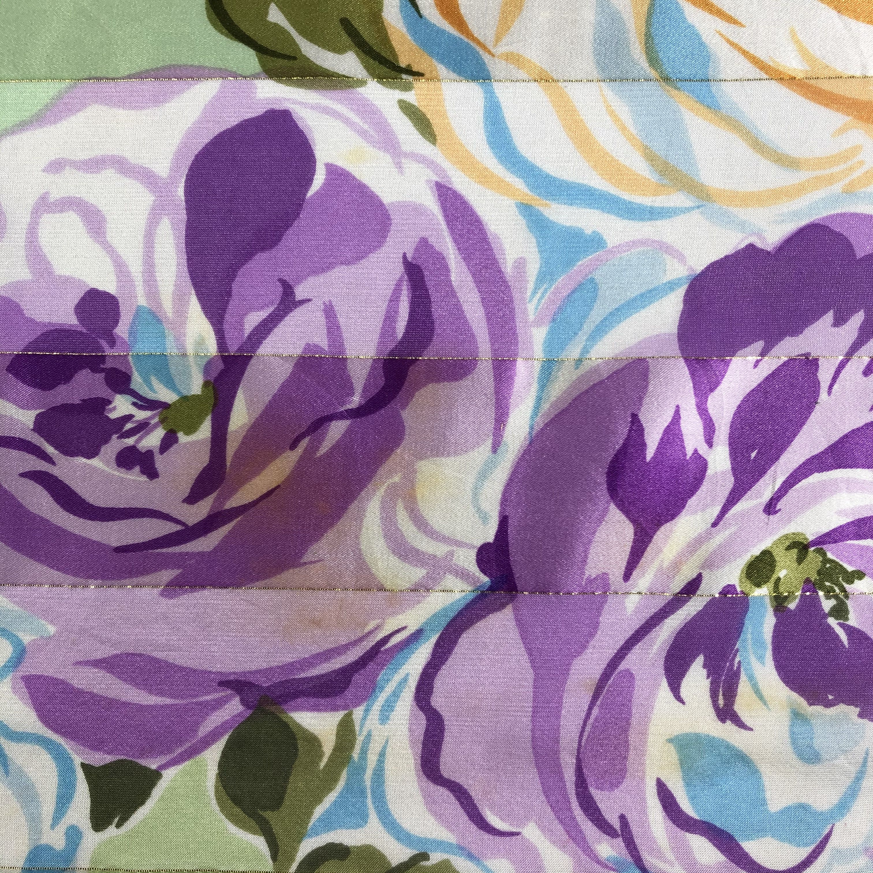 Vintage Vintage Roland Munnier Silk Scarf Size ONE SIZE - 7 Thumbnail