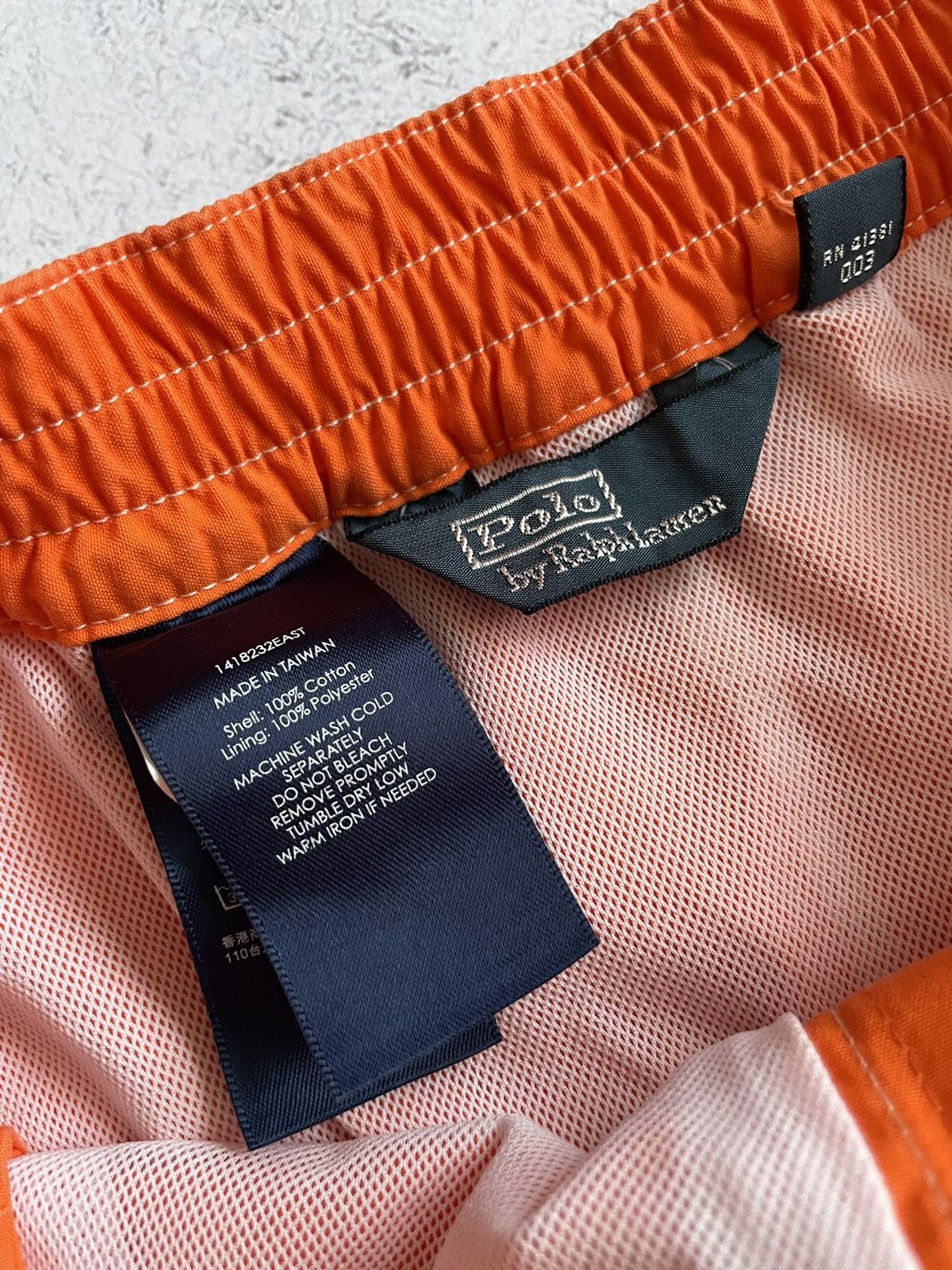 Vintage Rare Polo Ralph Lauren Sport Swimming Shorts Size US 32 / EU 48 - 5 Thumbnail