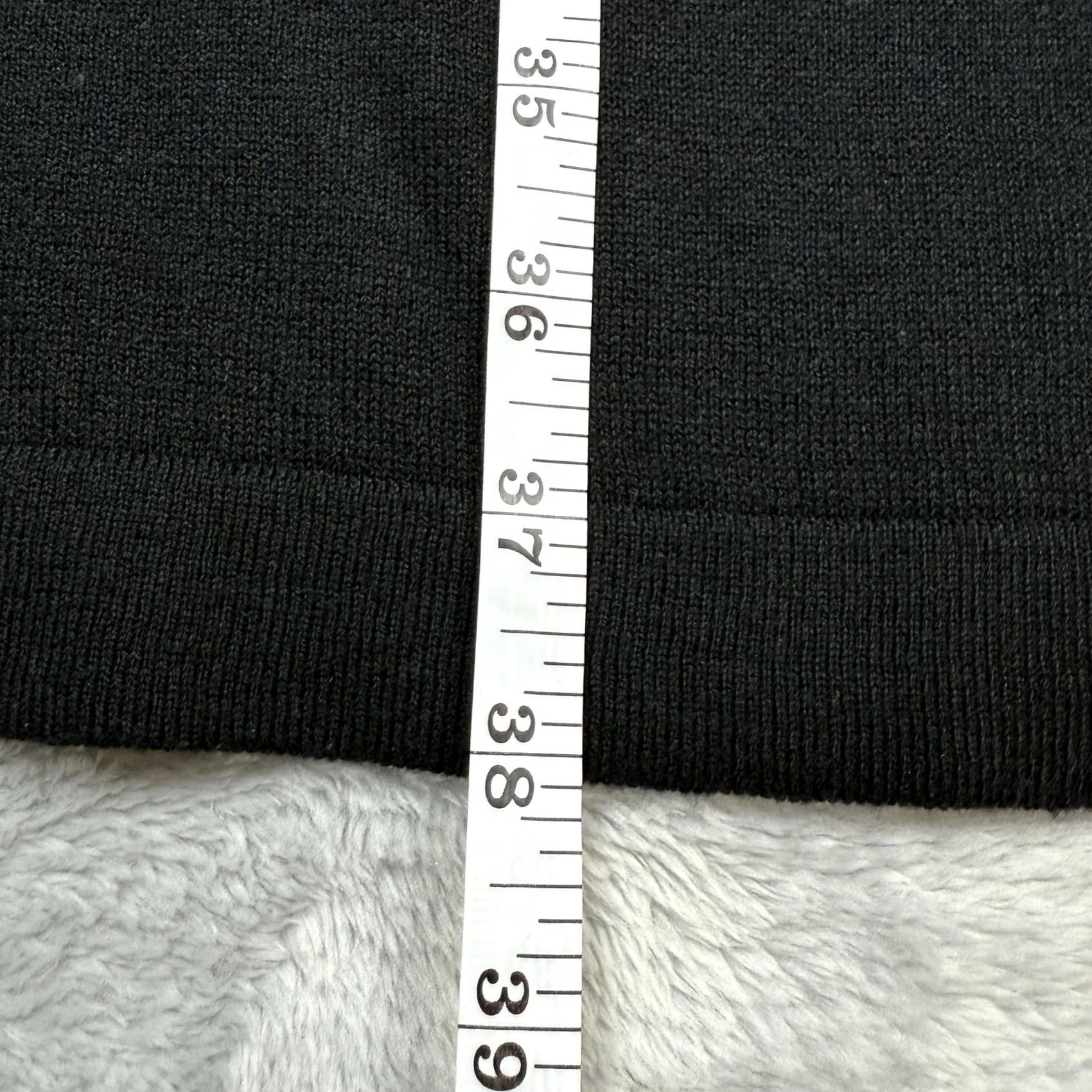 Mossimo Mossimo Sweater Dress Womens Medium Black Pullover 3/4 Sleeve Casual Knit Crew Neck Long Sleeve Size M / US 6-8 / IT 42-44 - 5 Thumbnail