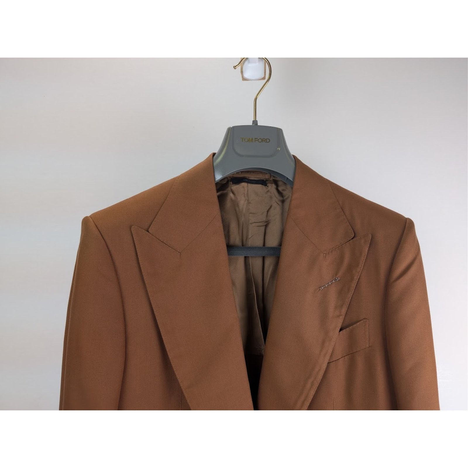Tom Ford o1rshd1 Blazer Jacket in Brown Size US M / EU 48-50 / 2 - 3 Thumbnail