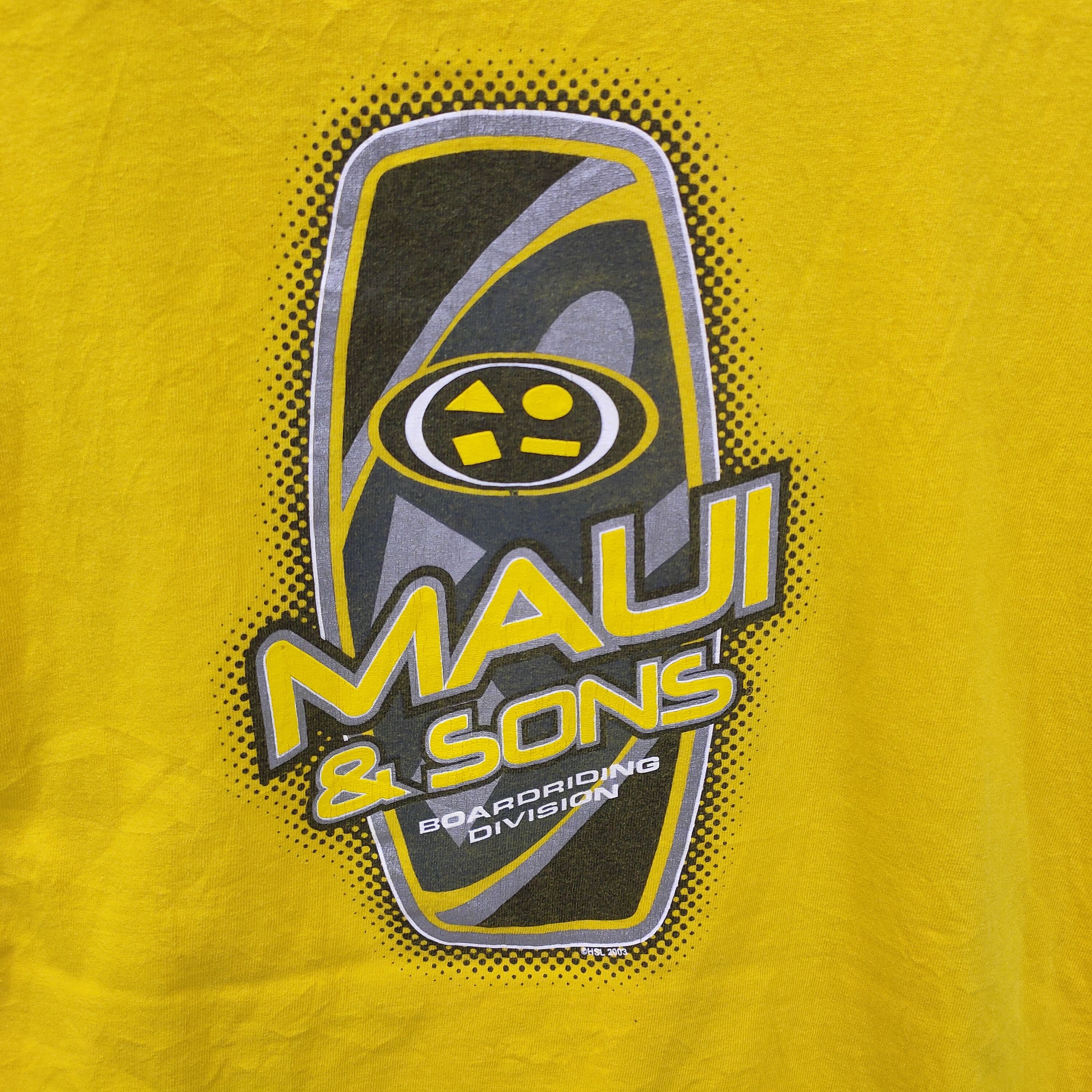 Maui and Sons 90s Hawaii Surf Gear Vintage Maui & Sons Skatewear Vibes Size US L / EU 52-54 / 3 - 6 Thumbnail