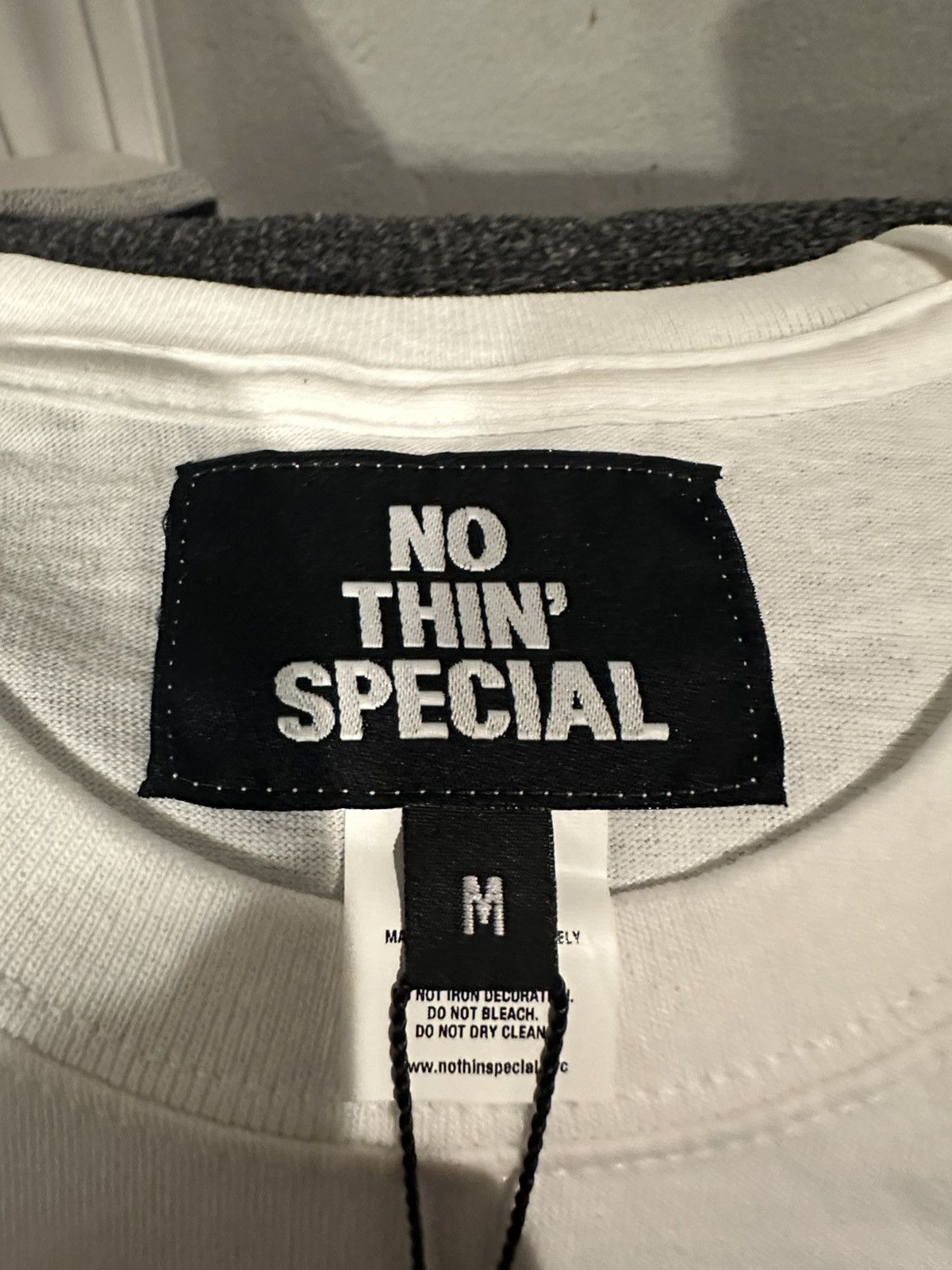 Nothin'Special No’thin Special Built From Nothing Tee F/W19 Size US M / EU 48-50 / 2 - 3 Thumbnail