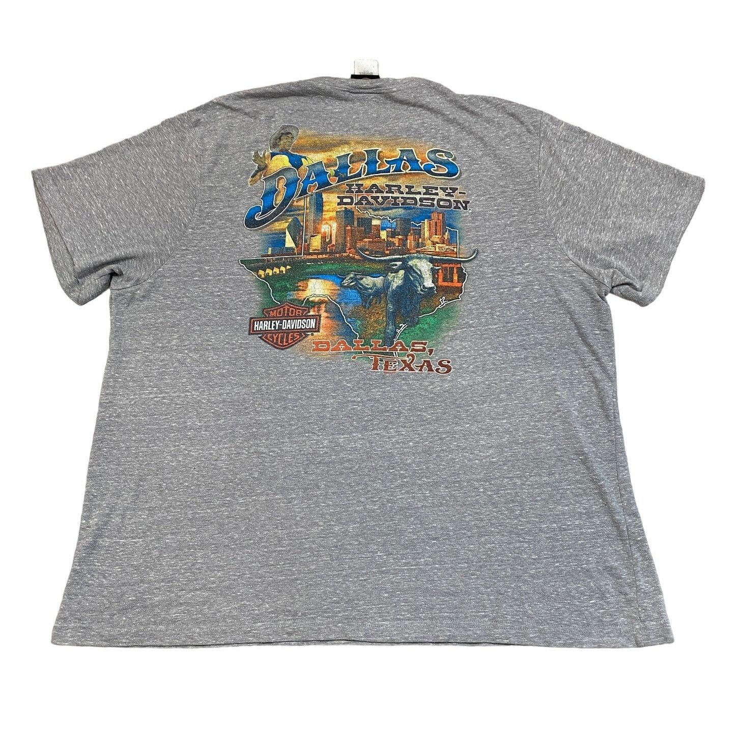 Harley Davidson Harley Davidson Motorcycles Dallas Texas Longhorn Shirt 3XL Size US XXL / EU 58 / 5 - 1 Thumbnail