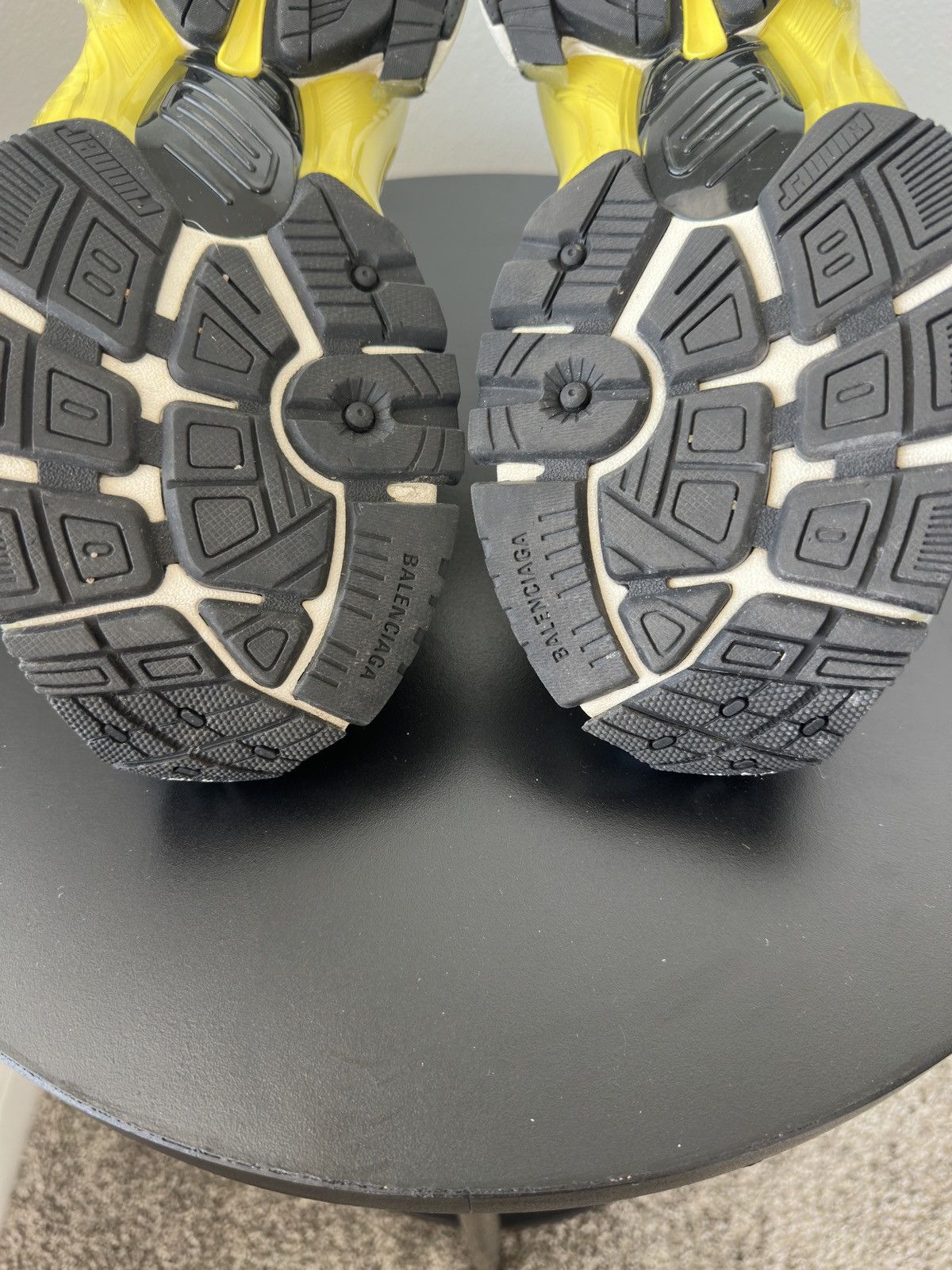 Balenciaga Balenciaga Runner Grey/Yellow/Blue Size US 10 / EU 43 - 8 Thumbnail