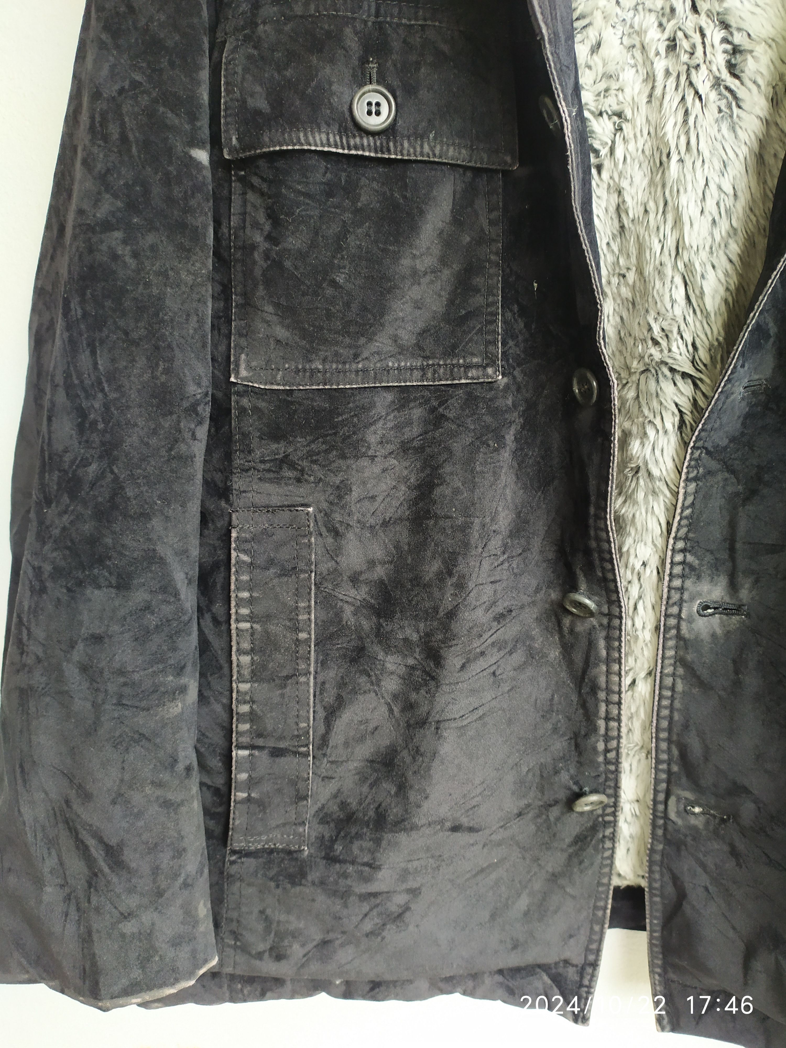 20471120 × If Six Was Nine × Japanese Brand Japanese Crest Fur Jacket Size US M / EU 48-50 / 2 - 6 Thumbnail