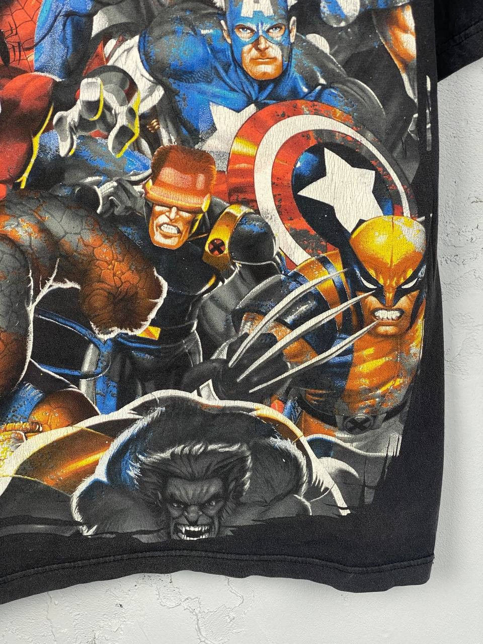 Marvel Comics Vintage Marvel Mad Engine Spider Man Faded T-shirt Size US M / EU 48-50 / 2 - 5 Thumbnail