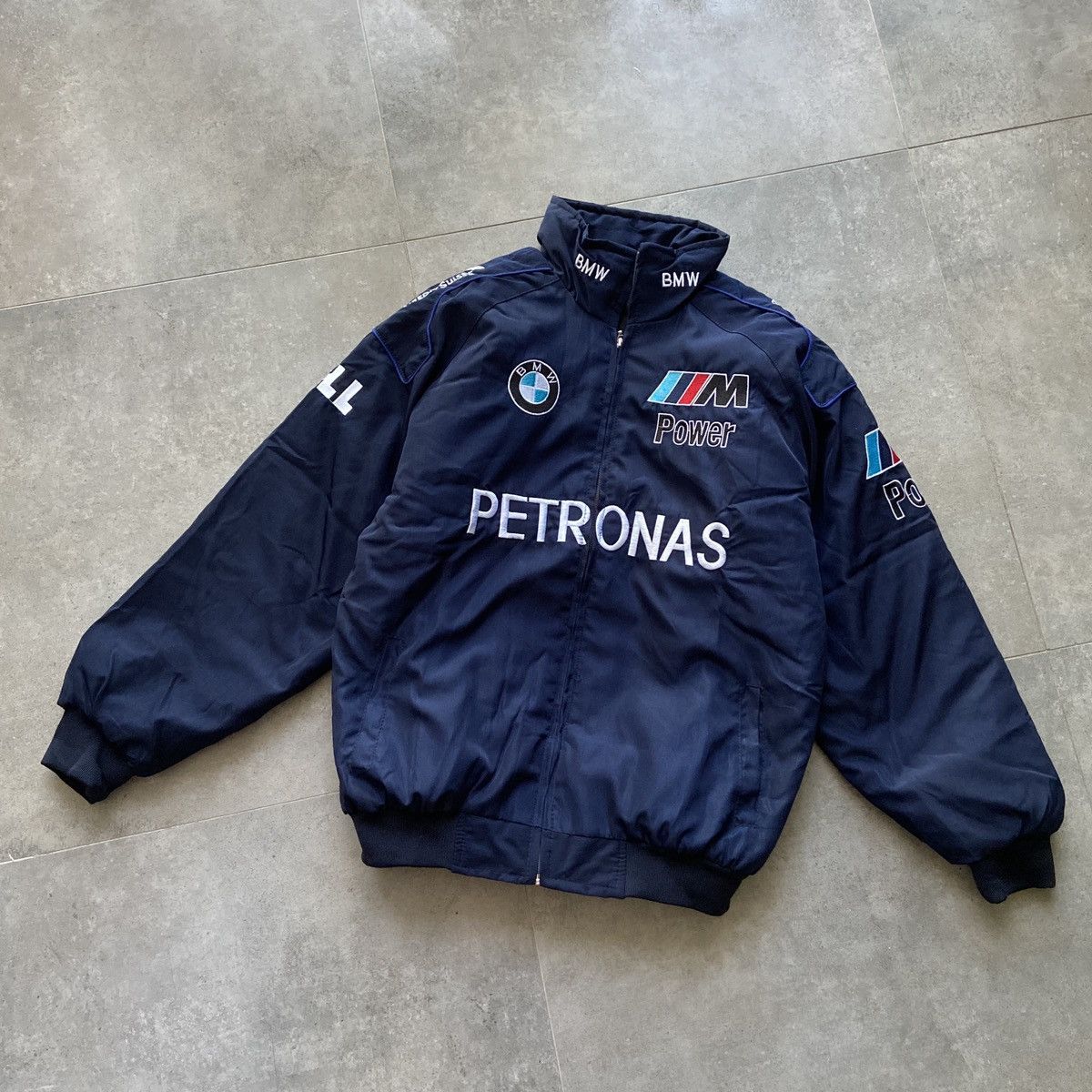 Bmw Vintage Bmw M-power Petronas Racing Jacket 