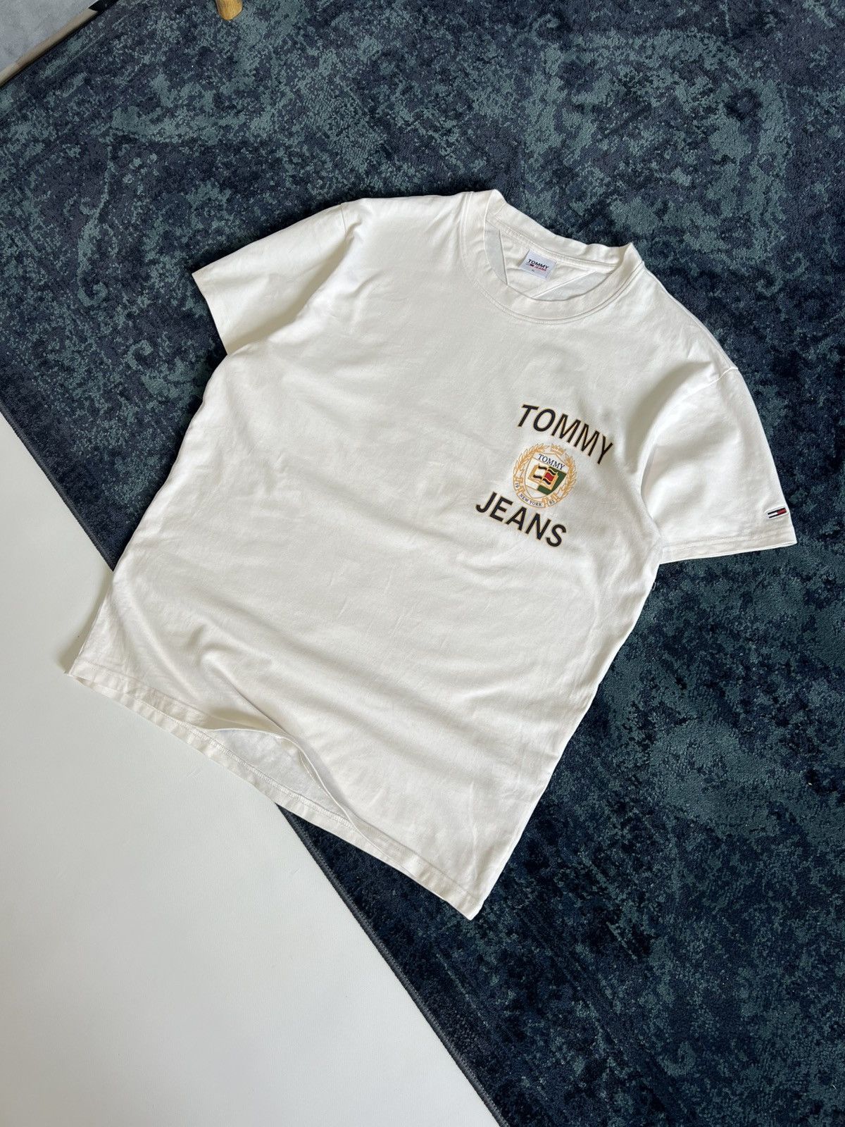Tommy Hilfiger Tommy jeans t-shirt big logo Size US XL / EU 56 / 4 - 5 Thumbnail