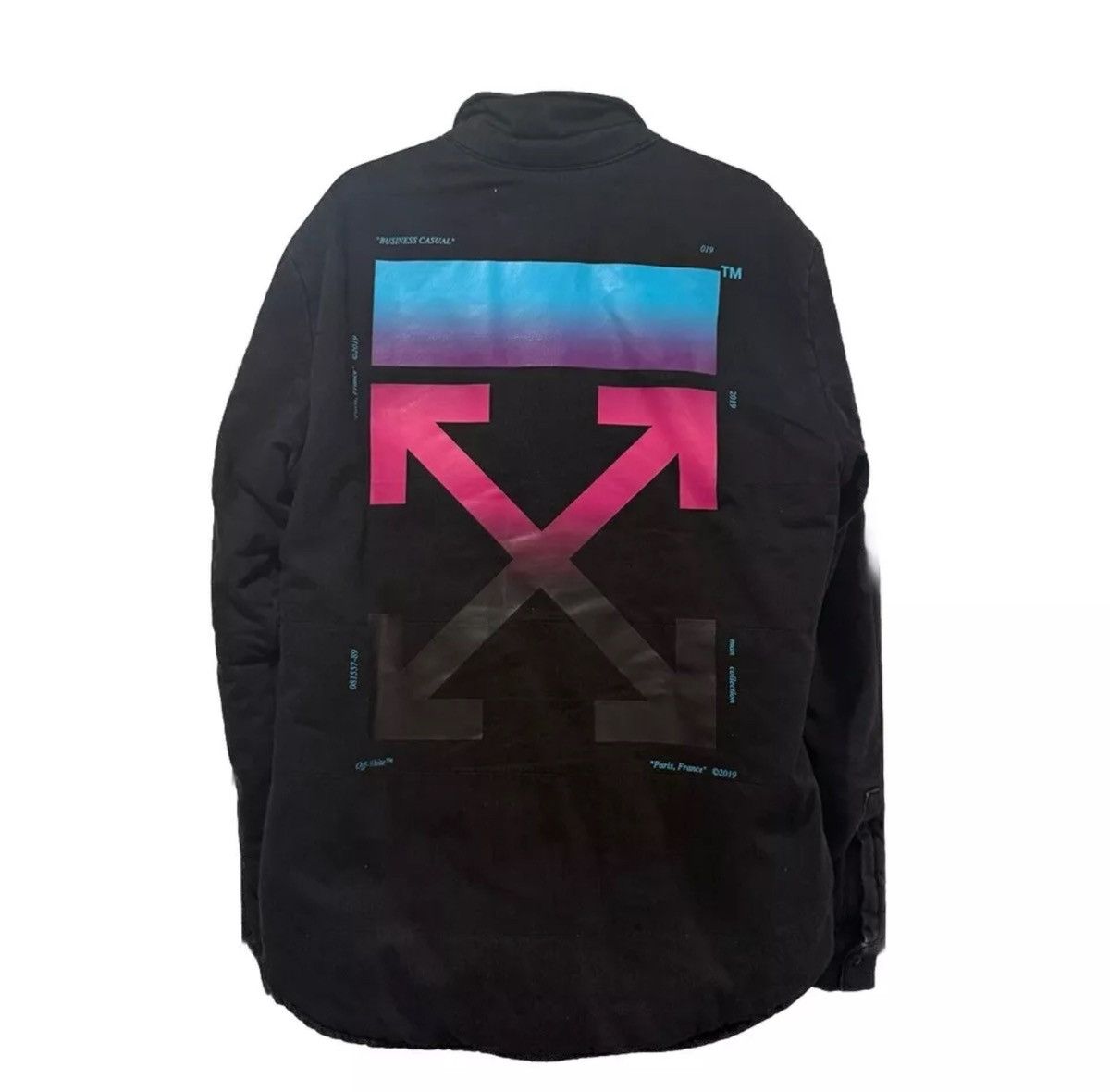 Off-White × Virgil Abloh Off-White Gradient Puffer Jacket, circa 2018/19 Size US M / EU 48-50 / 2 - 1 Thumbnail