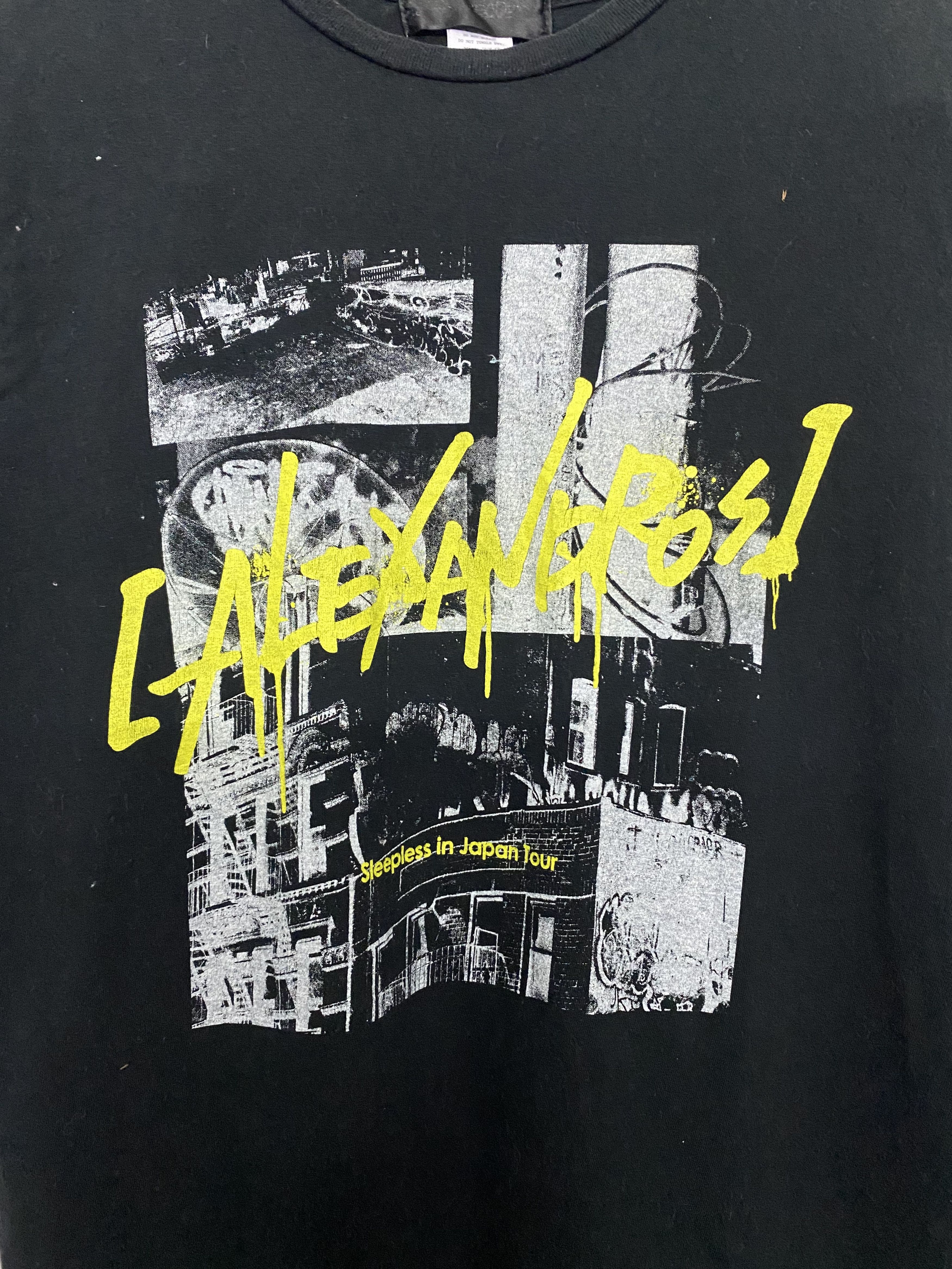 Band Tees Alexandros Japanese Rock Band Tour Shirts Size US M / EU 48-50 / 2 - 5 Thumbnail