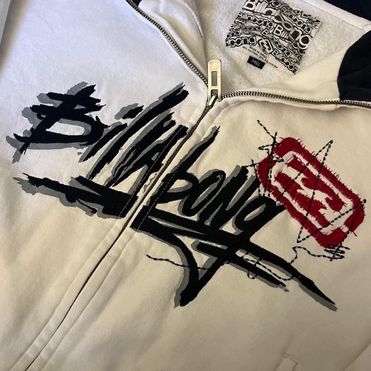 Billabong Vintage Billabong white zip up jacket Size US S / EU 44-46 / 1 - 4 Thumbnail